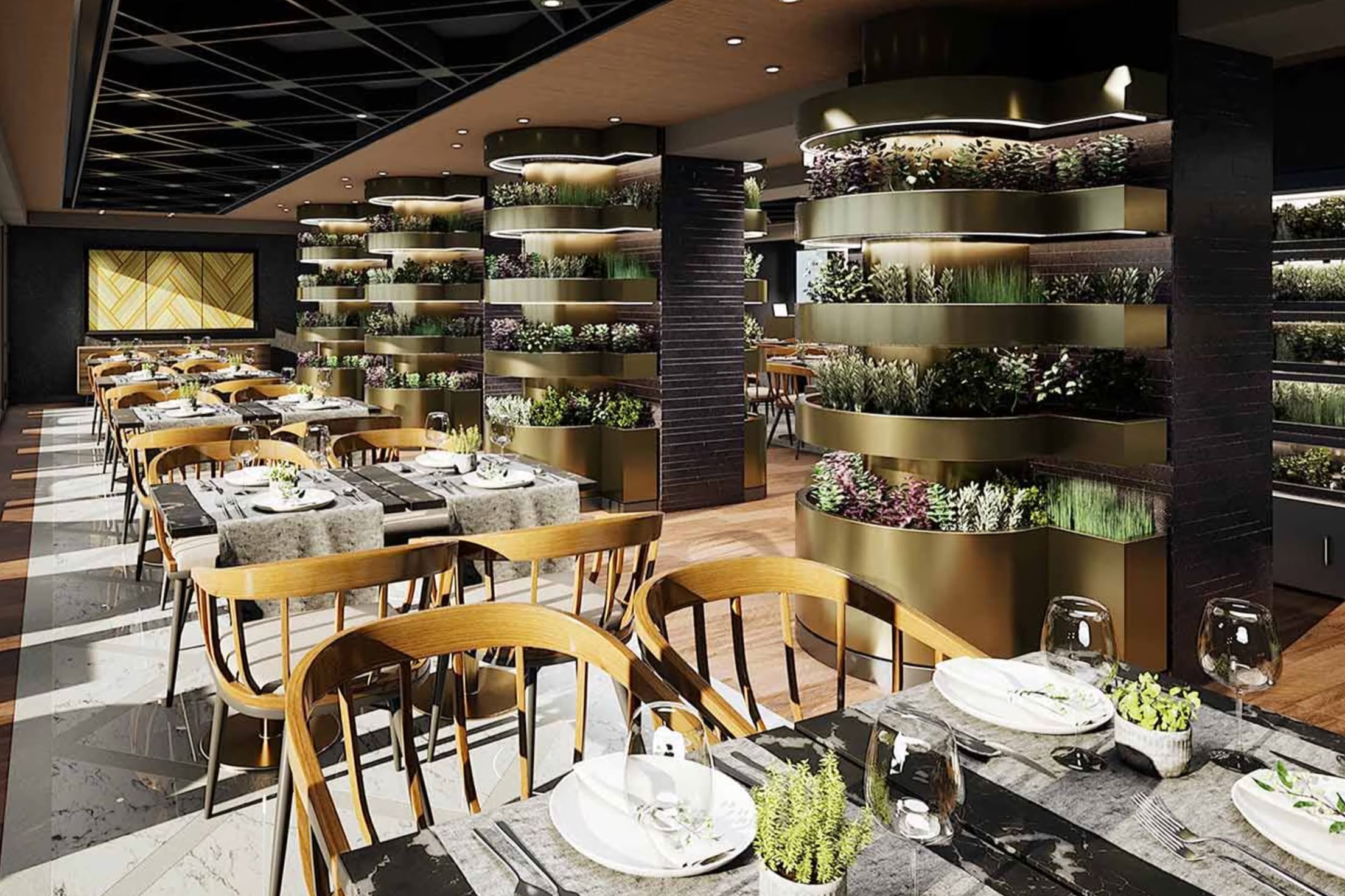 An In-Depth Look at Chef's Garden Kitchen on MSC World Europa