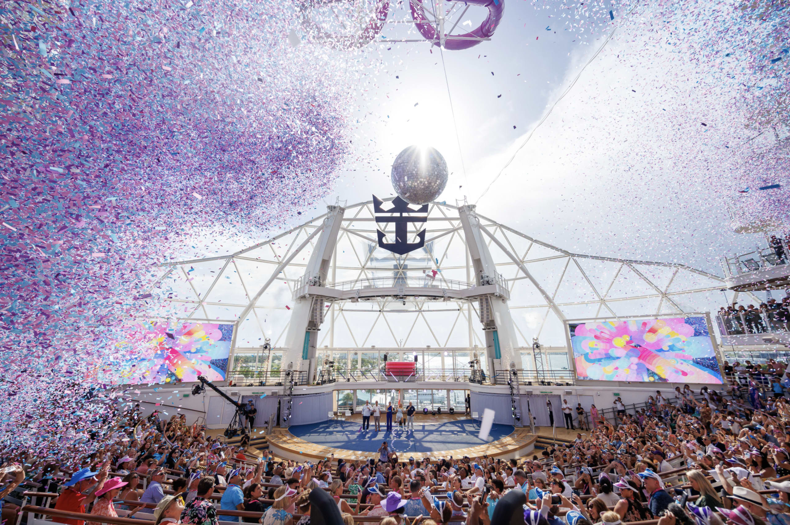 Meghan Trainor Officially Christens Utopia of the Seas!