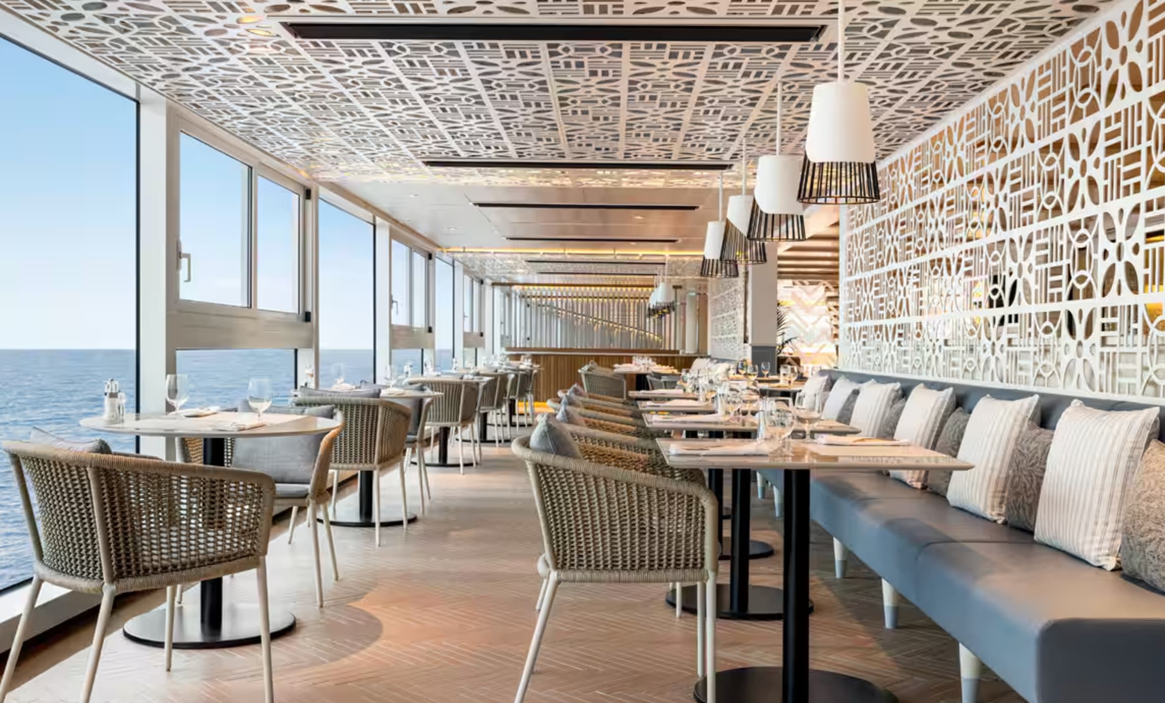 An In-Depth Look at the Aquamar Kitchen - Oceania Cruises Mediterranean-Style Wellness Restaurant