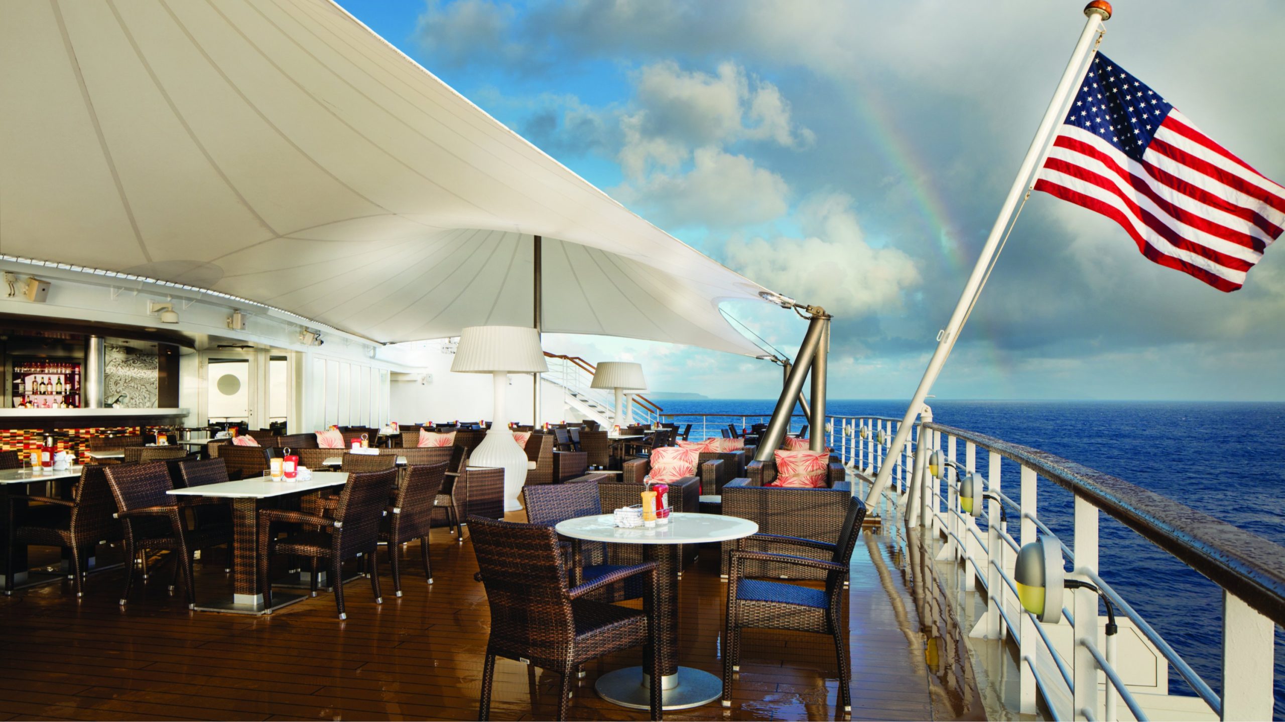 NCL, Pride of America, Aloha Cafe
