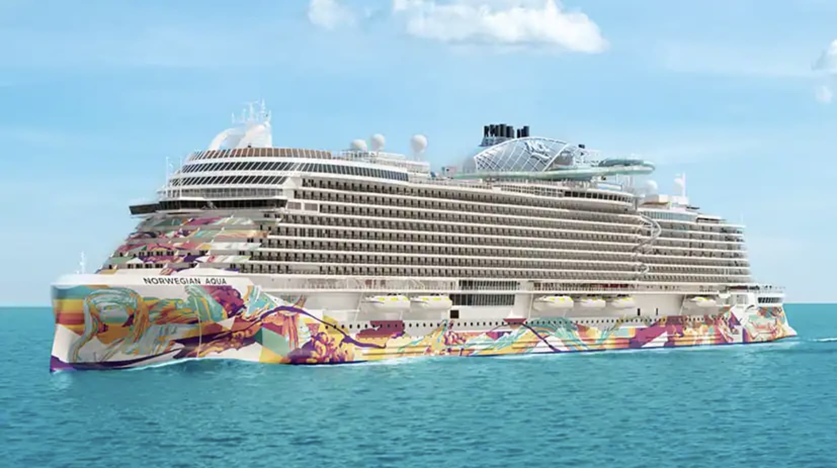 NCL Unveils It's Newest Prima Class Ship - Norwegian Aqua!