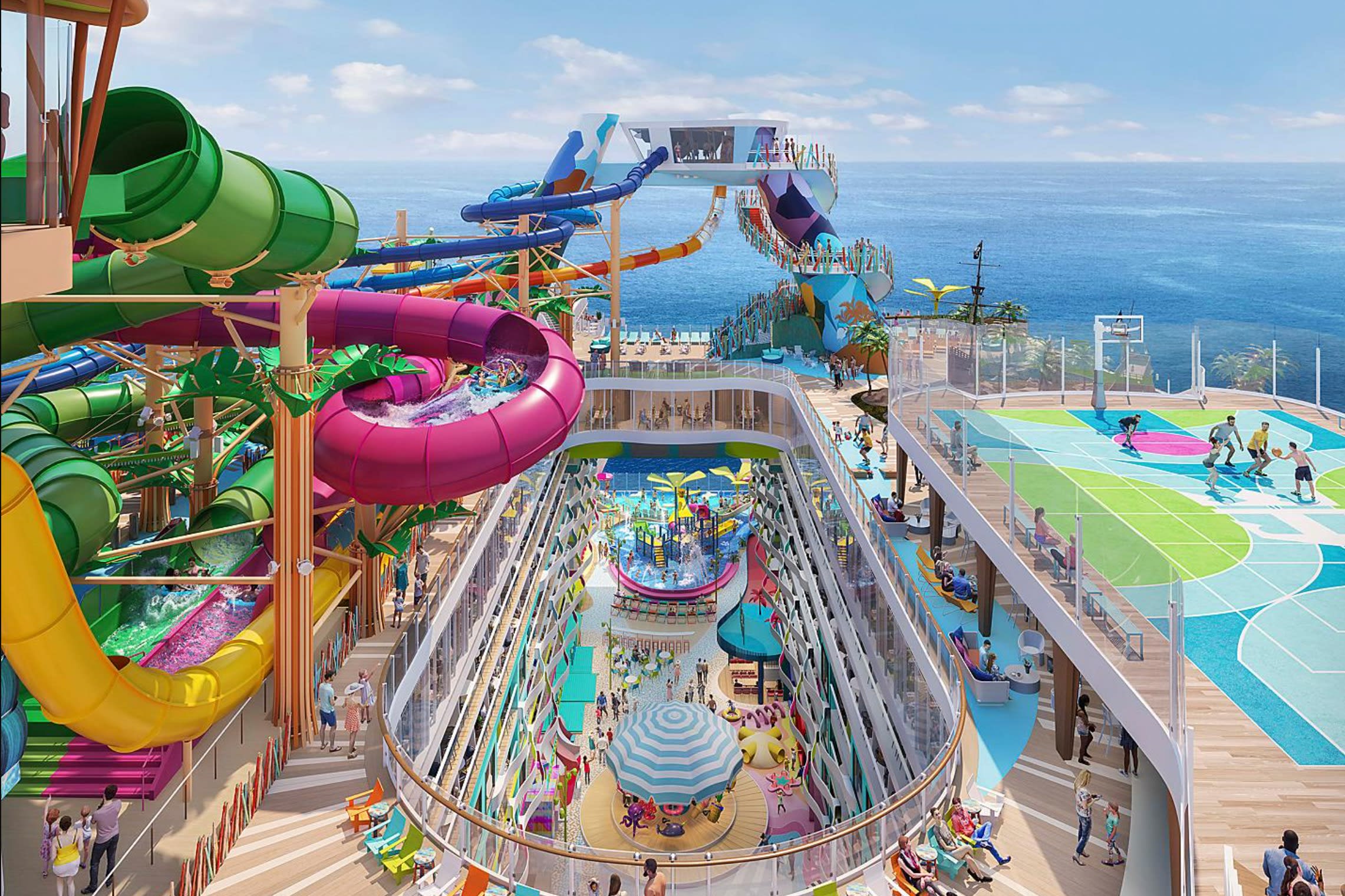 A Closer Look at the Most Adventurous Neighborhood on Icon of the Seas - Thrill Island