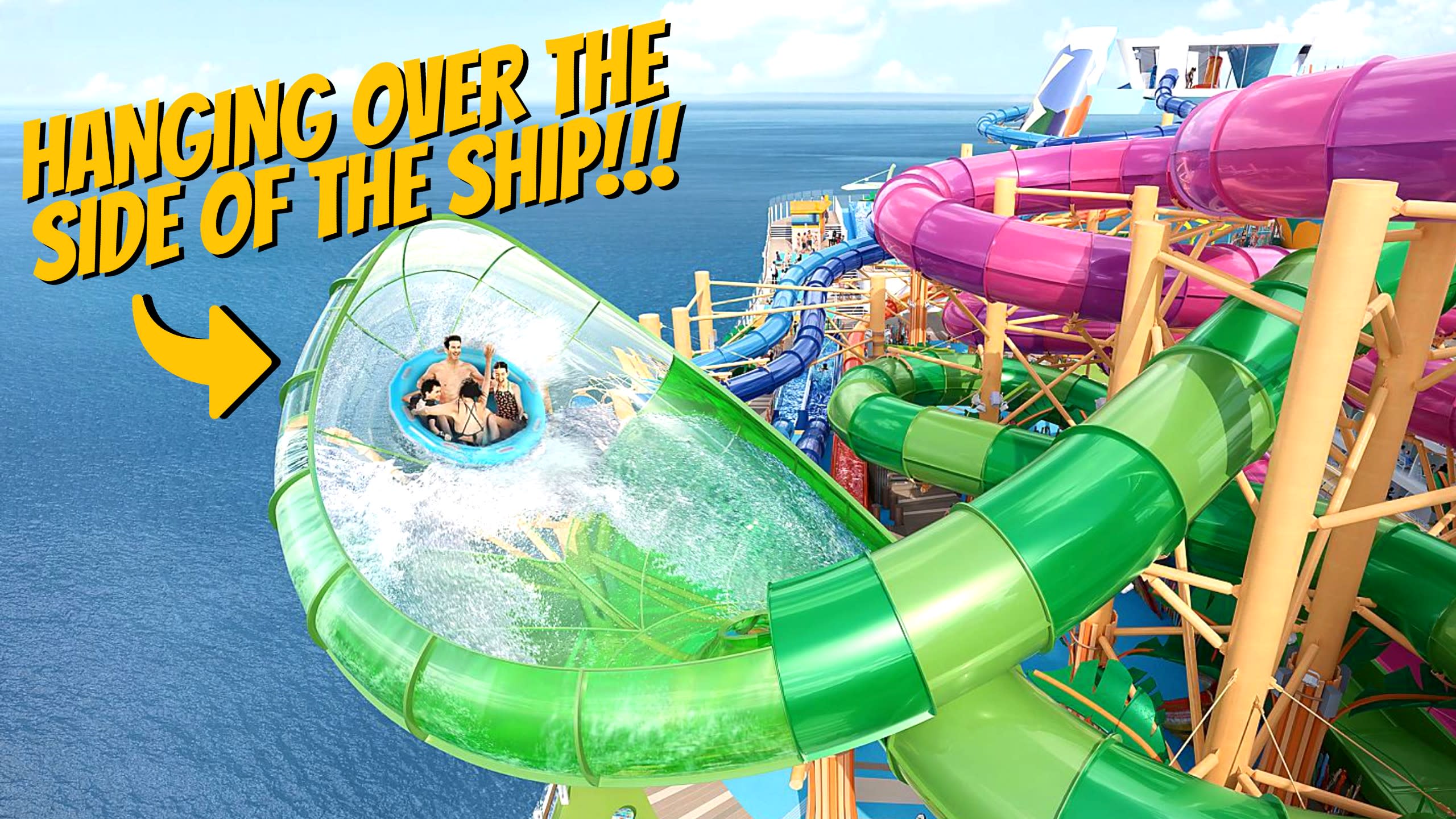 A Closer Look at the Largest Water Park at Sea!