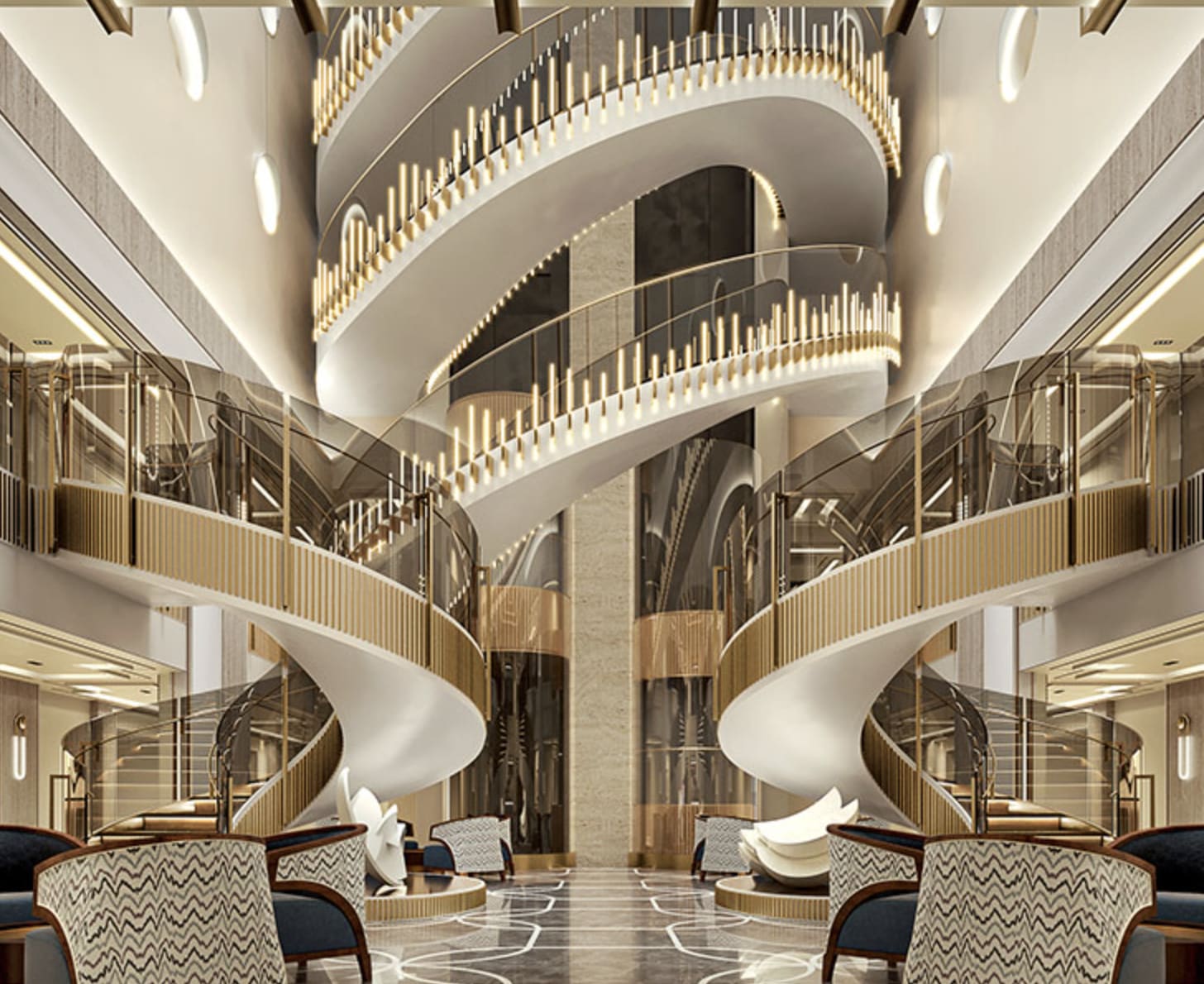 Regent, Regent Seven Seas Prestige, Starlight Atrium