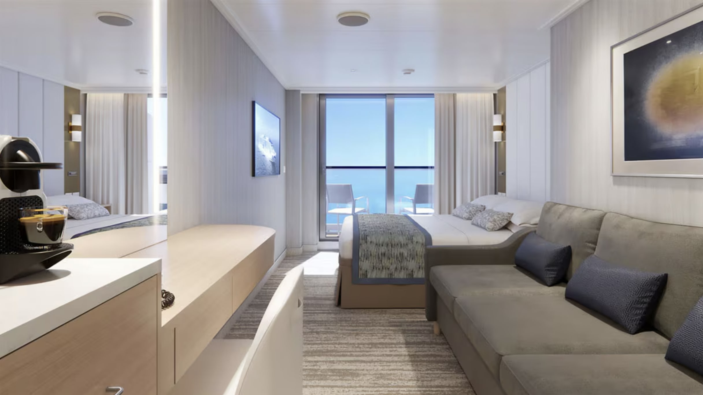 Sanctuary Balcony, The Sanctuary Collection, Princess Cruises