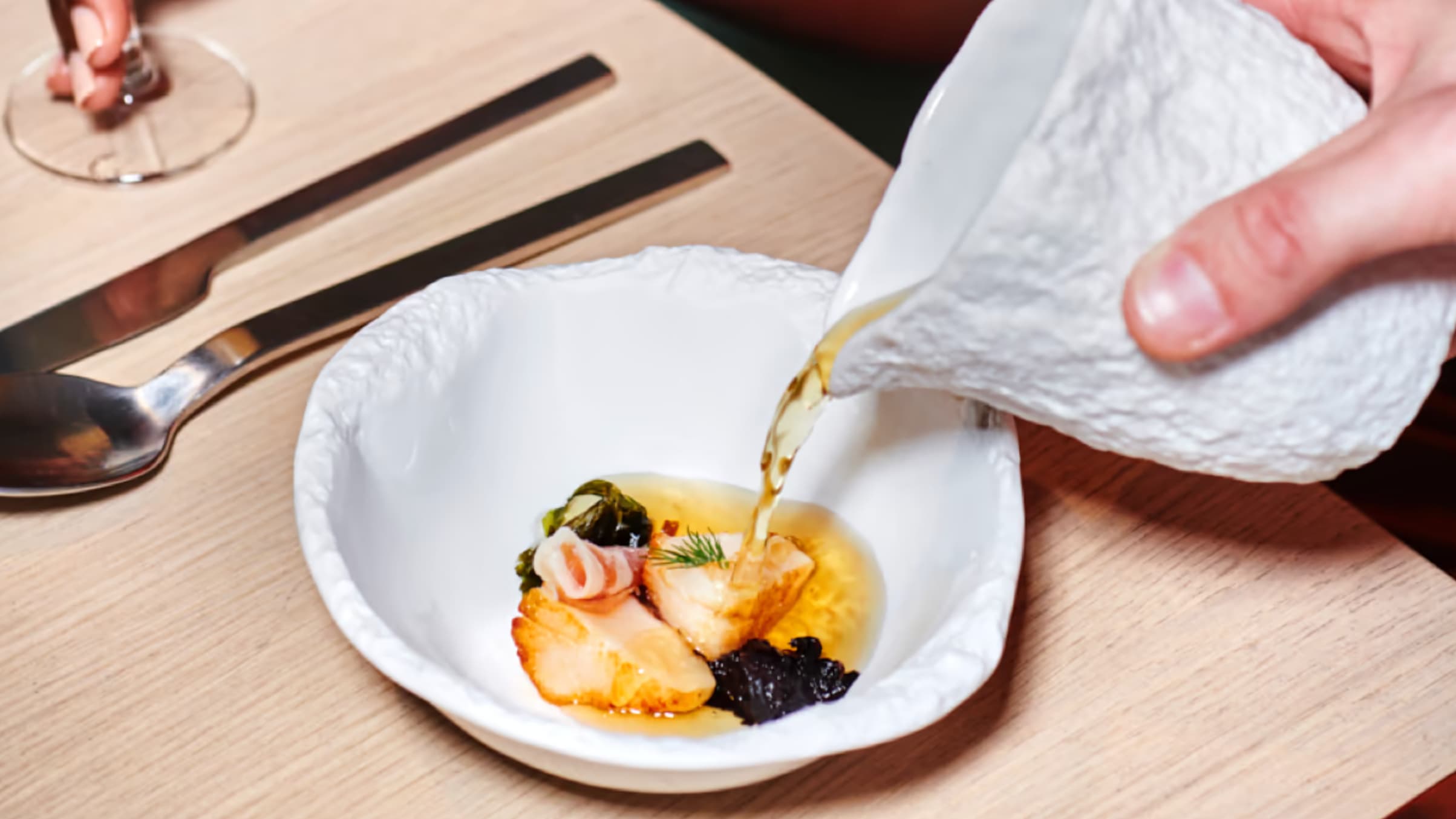 A Closer Look at the Test Kitchen on a Virgin Voyages Ship