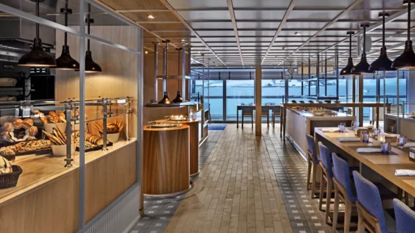 Viking Expeditions, Dining Guide, Aquavit Terrace, World Cafe