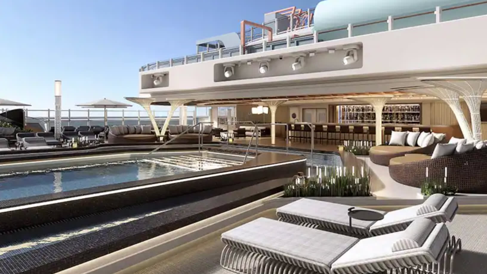 NCL, Norwegian Aqua, Pool Deck