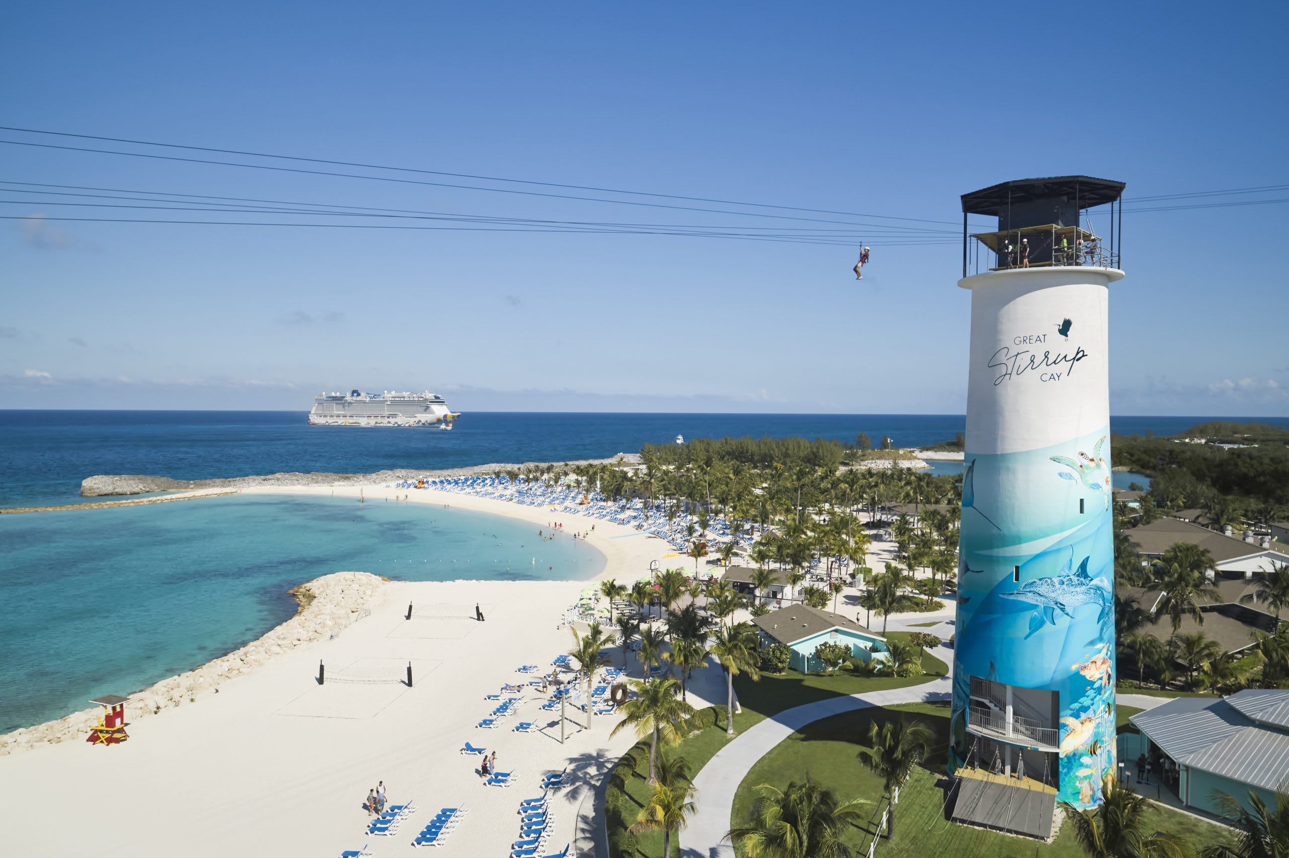 Norwegian Cruise Line Announces Construction of a Pier for Great Stirrup Cay