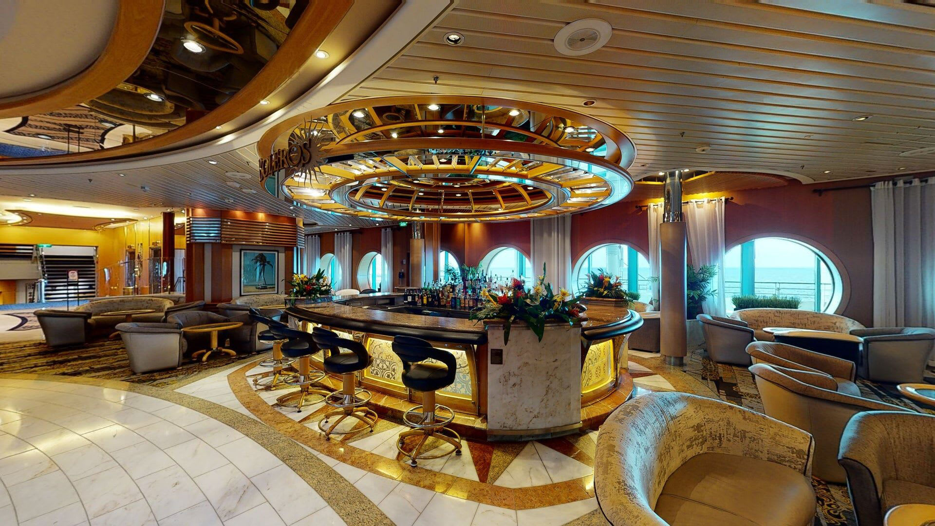 Royal Promenade & Izumi on Adventure of the Seas