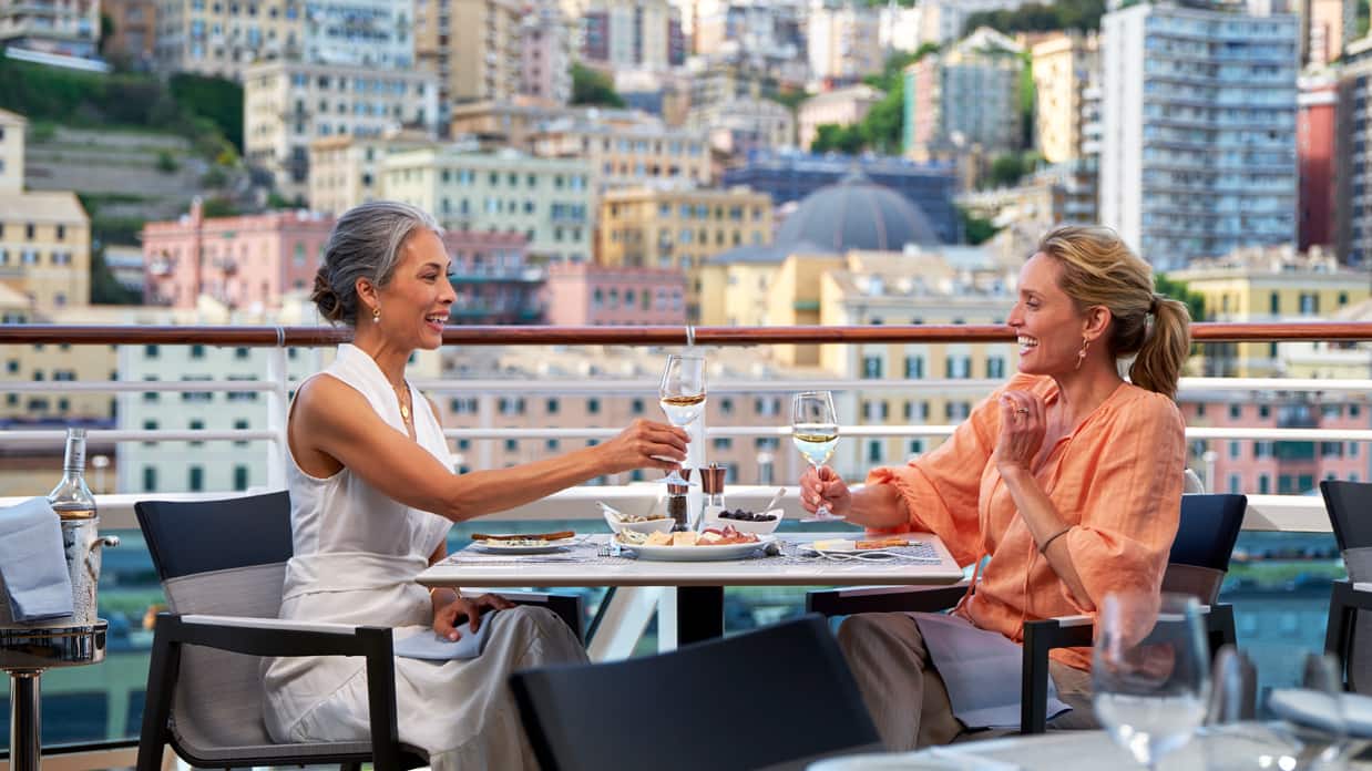 Terrace Café on Oceania Allura