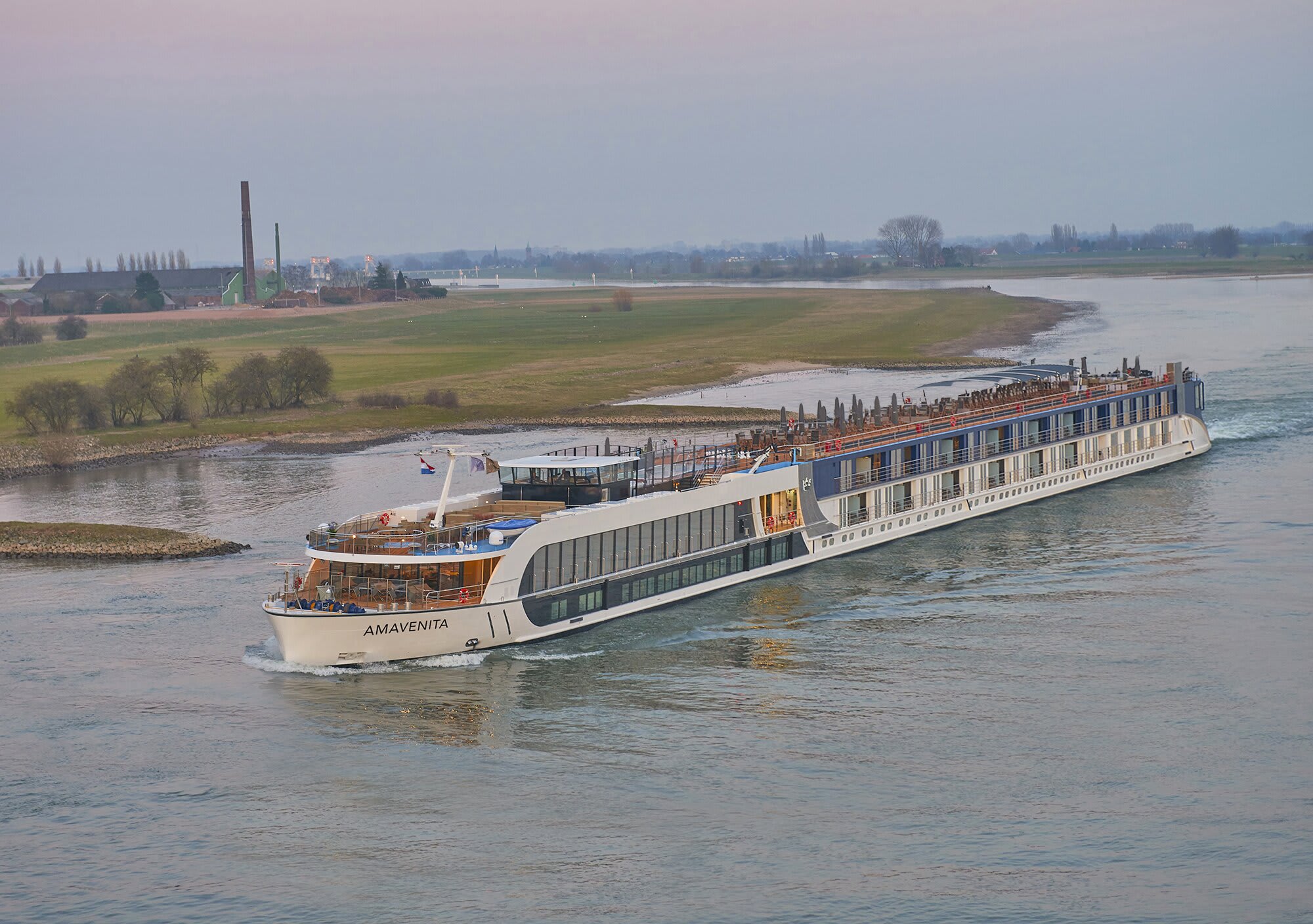 Amavenita Sun Deck Rhine River Walking Track, Massage & Fitness on AmaVenita
