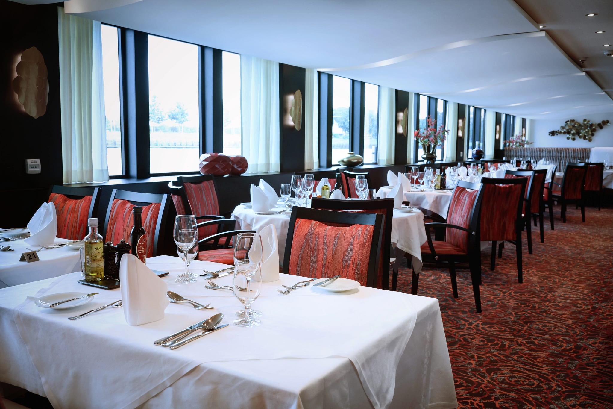 Amawaterways Main Restaurant River View Journeys Restaurant on AmaVenita