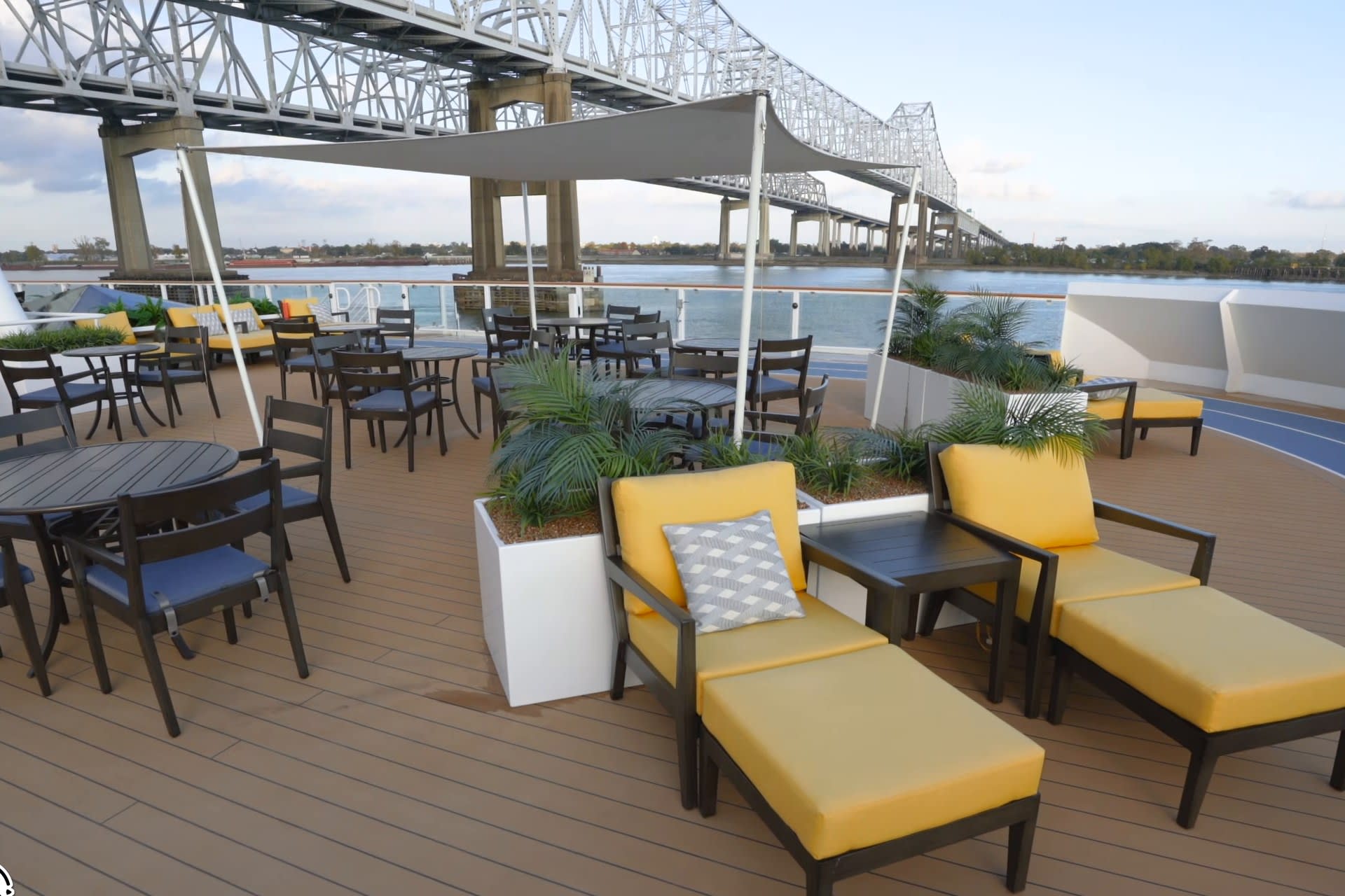 American Symphony Sun Deck Loungers Sun Deck on American Symphony