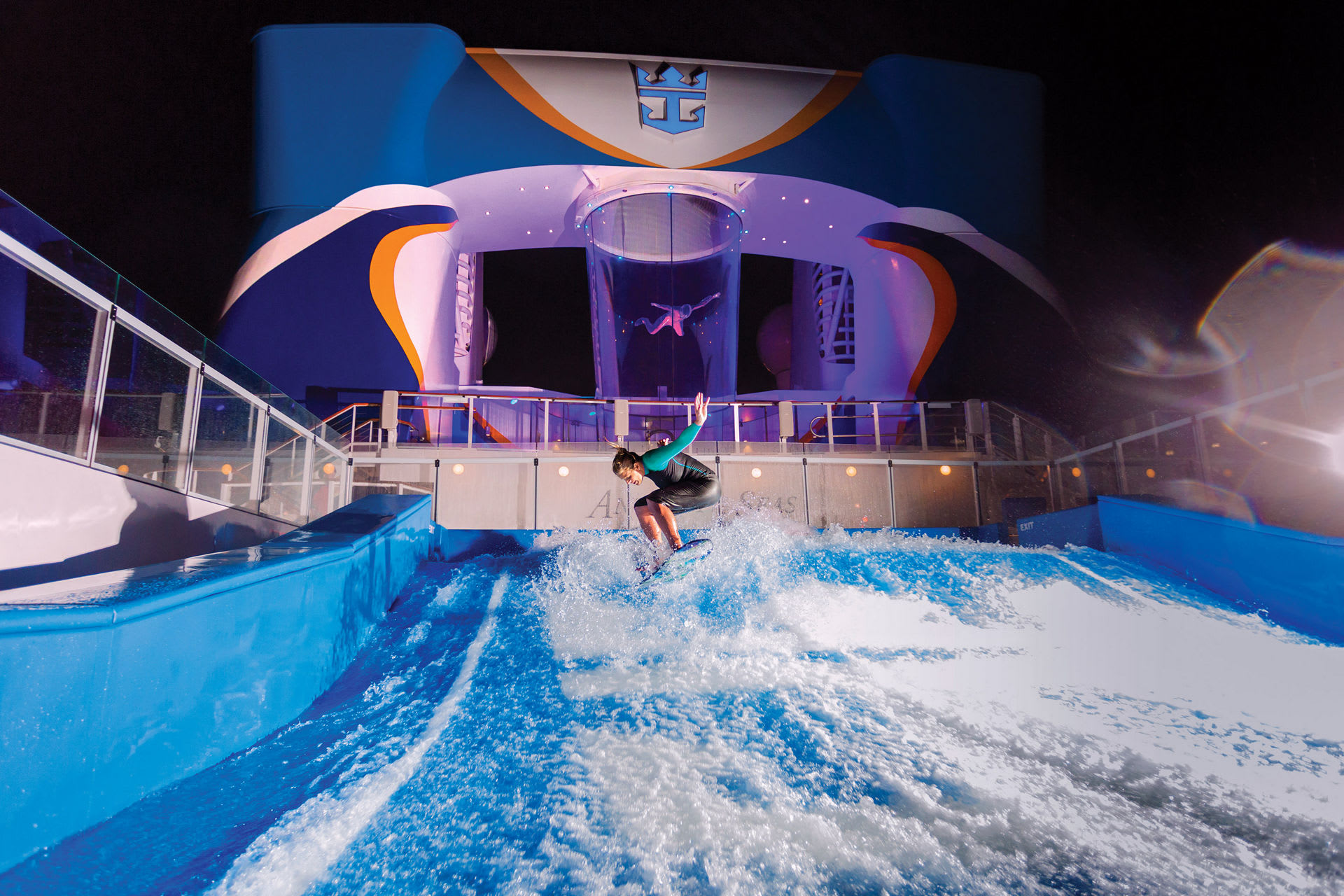 Anthem Of The Seas Flowrider Ripcord By Ifly RipCord by iFLY & FlowRider on Anthem of the Seas
