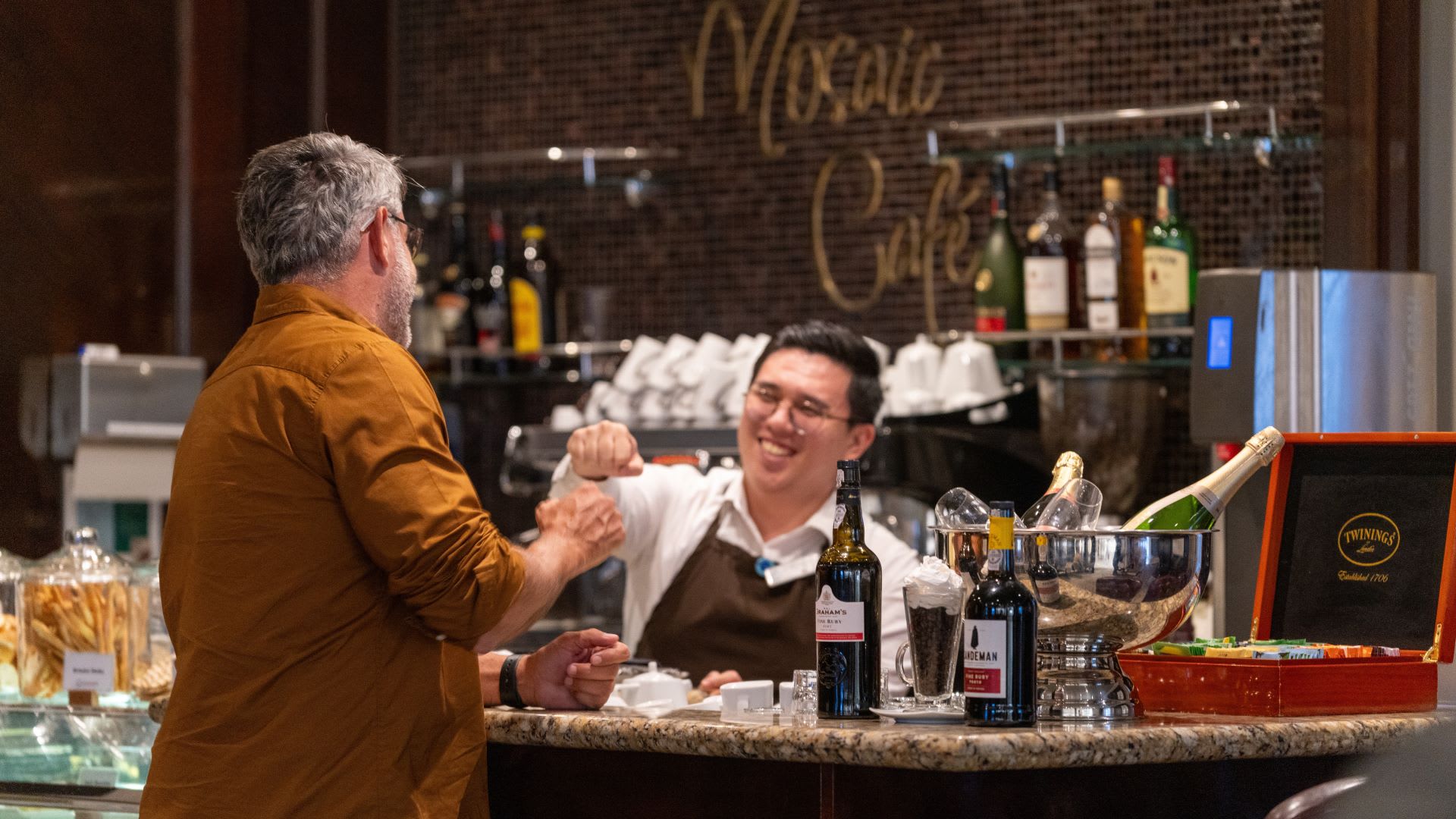 The Den & Mosaic Café on Azamara Journey
