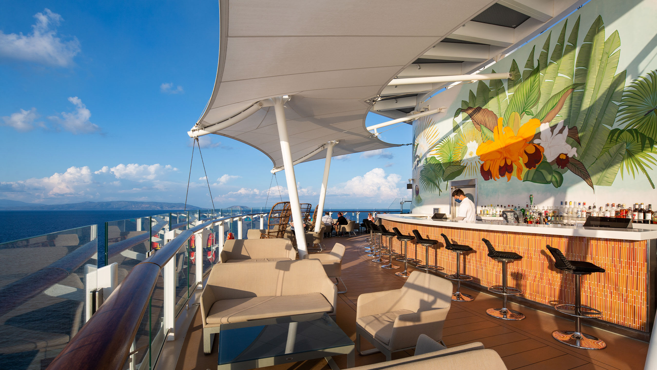 Rooftop Garden & Sunset Bar on Celebrity Apex