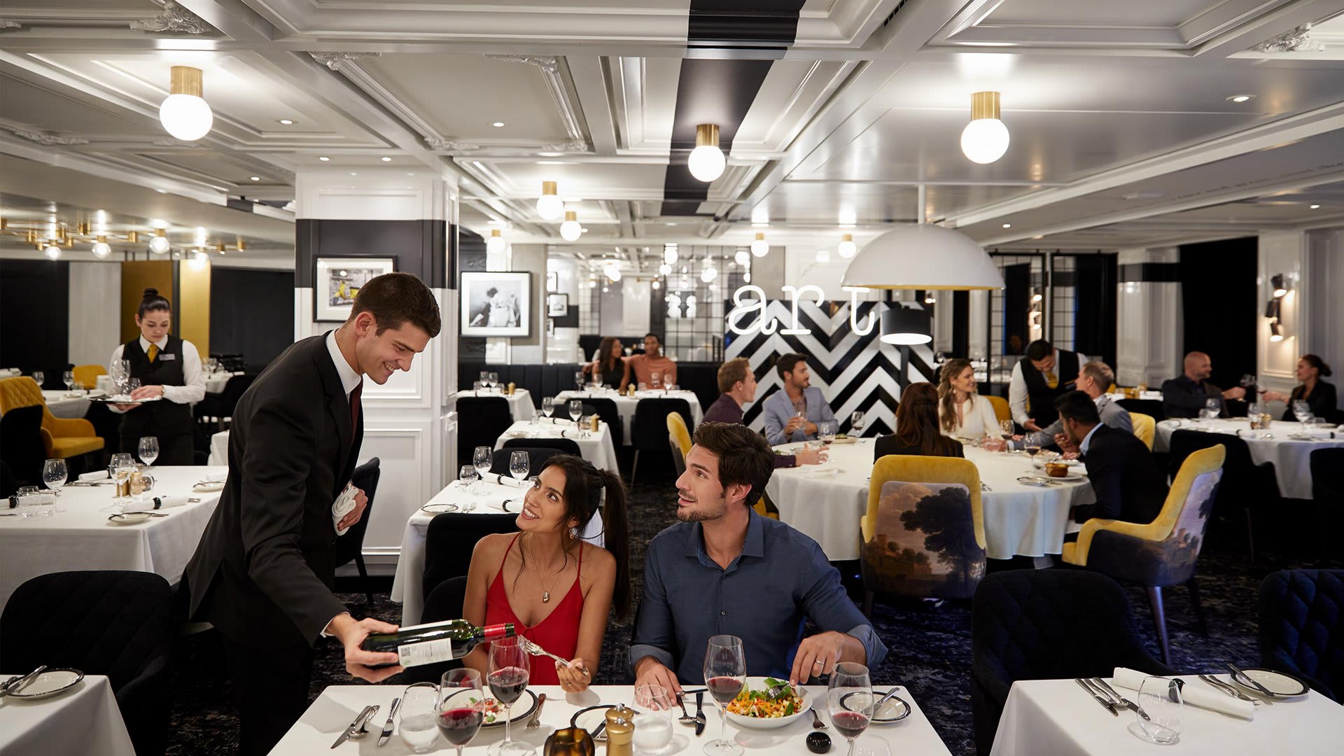 Four Main Restaurants on Celebrity Edge