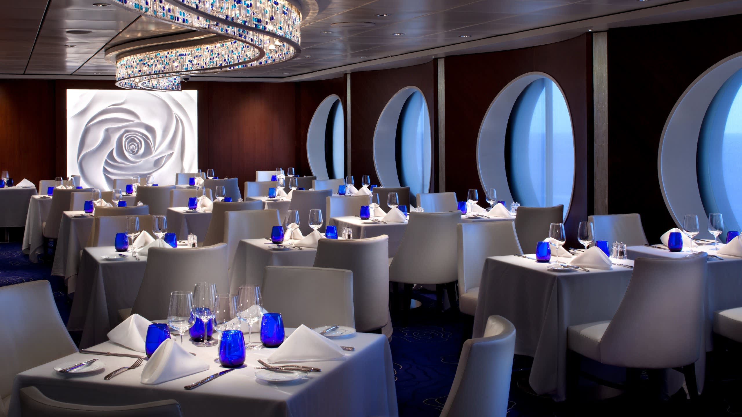 Celebrity Infinity Blu Restaurant Blu & Luminae on Celebrity Infinity