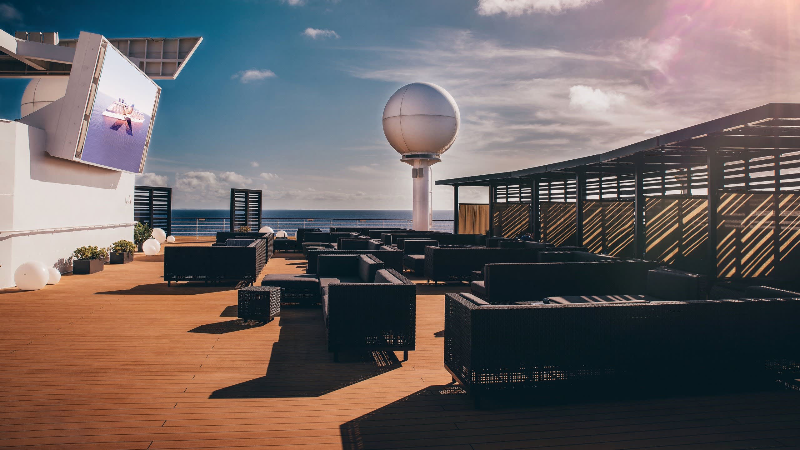 Celebrity Infinity Rooftop Terrace Rooftop Terrace on Celebrity Infinity