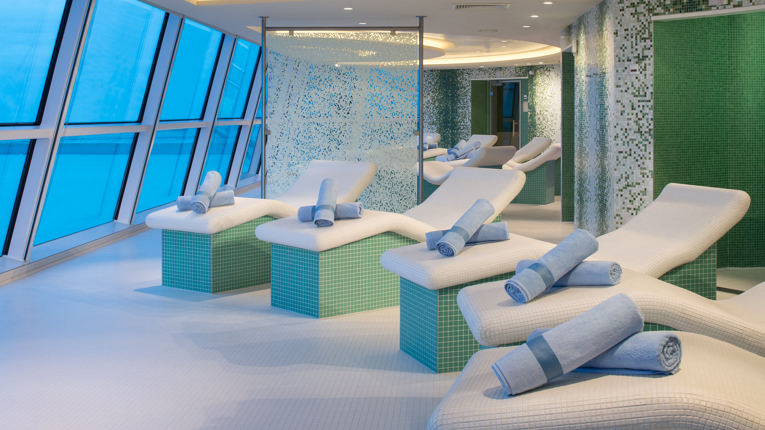 The Spa & Persian Garden on Celebrity Reflection