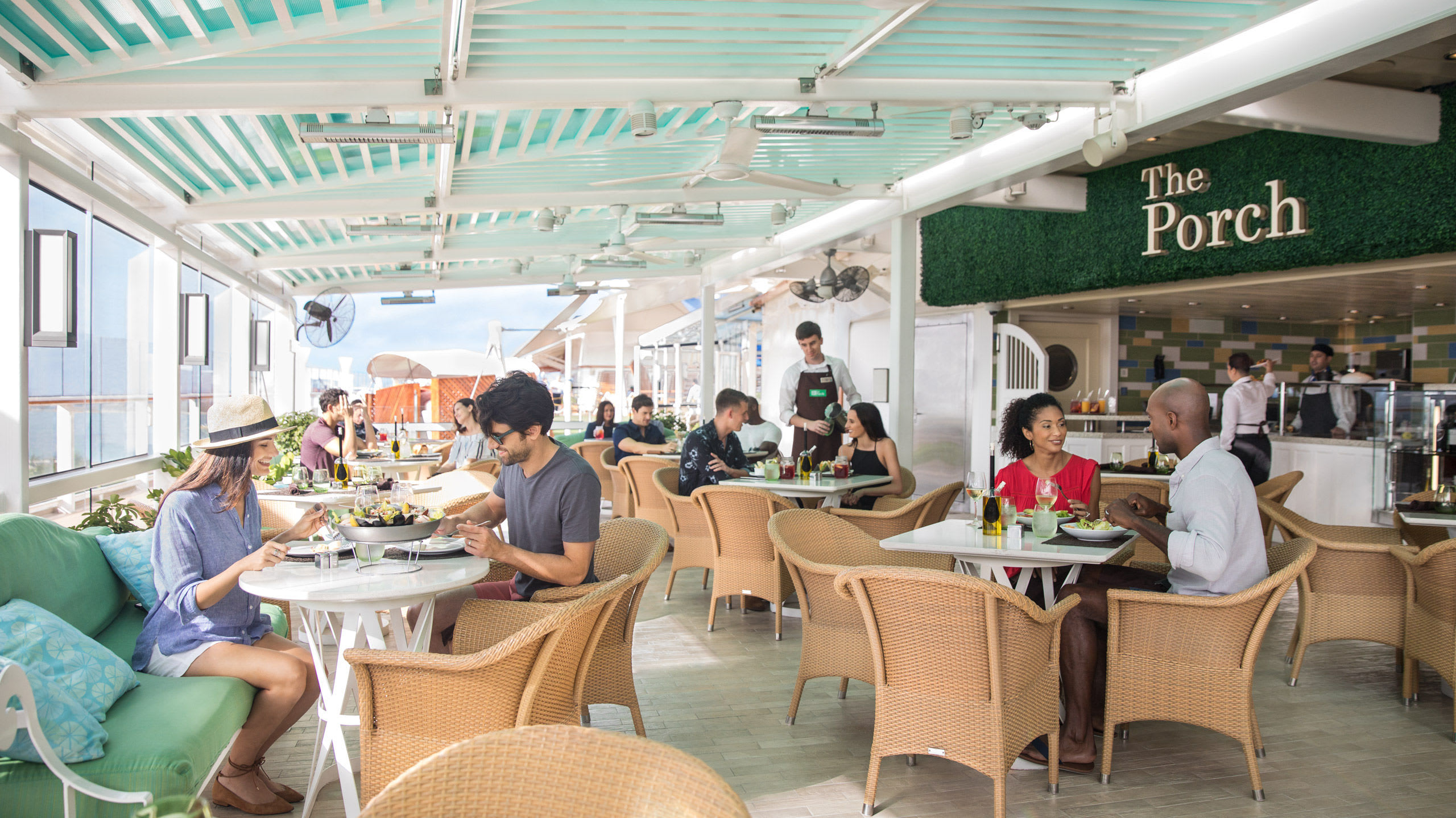 Sunset Bar & The Porch on Celebrity Reflection