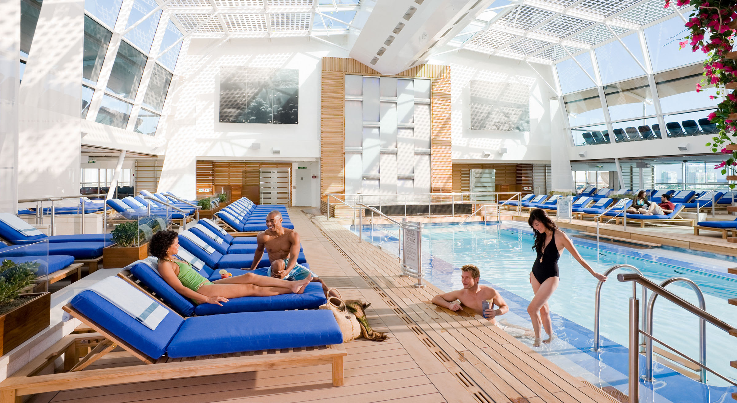 Solarium & Spa Café on Celebrity Solstice
