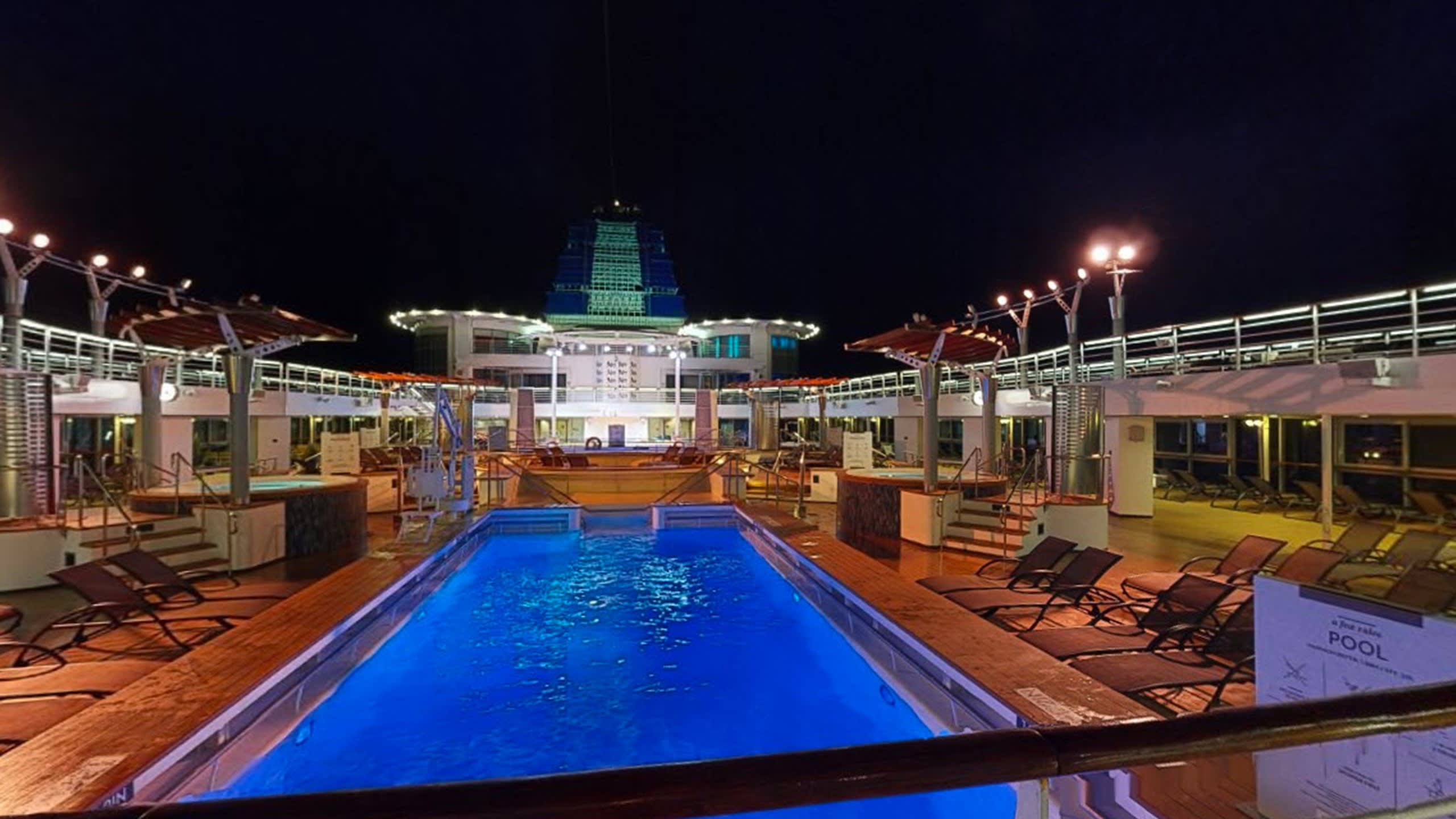 Pool Deck & Mast Grill on Celebrity Summit