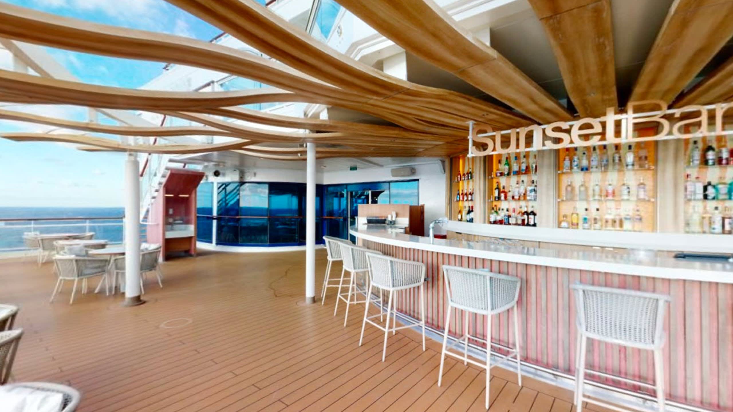 Oceanview Café & Sunset Bar on Celebrity Summit