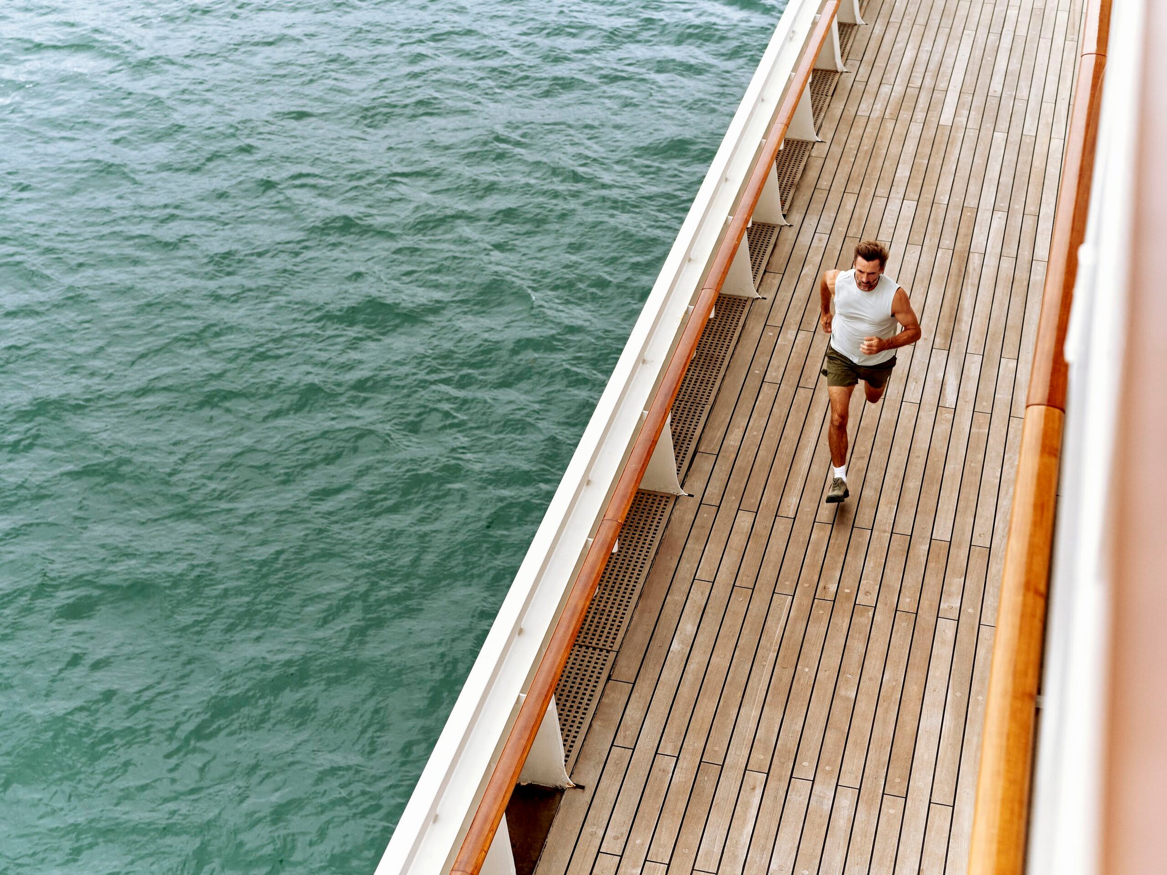 Promenade Deck & Sports on Crystal Serenity