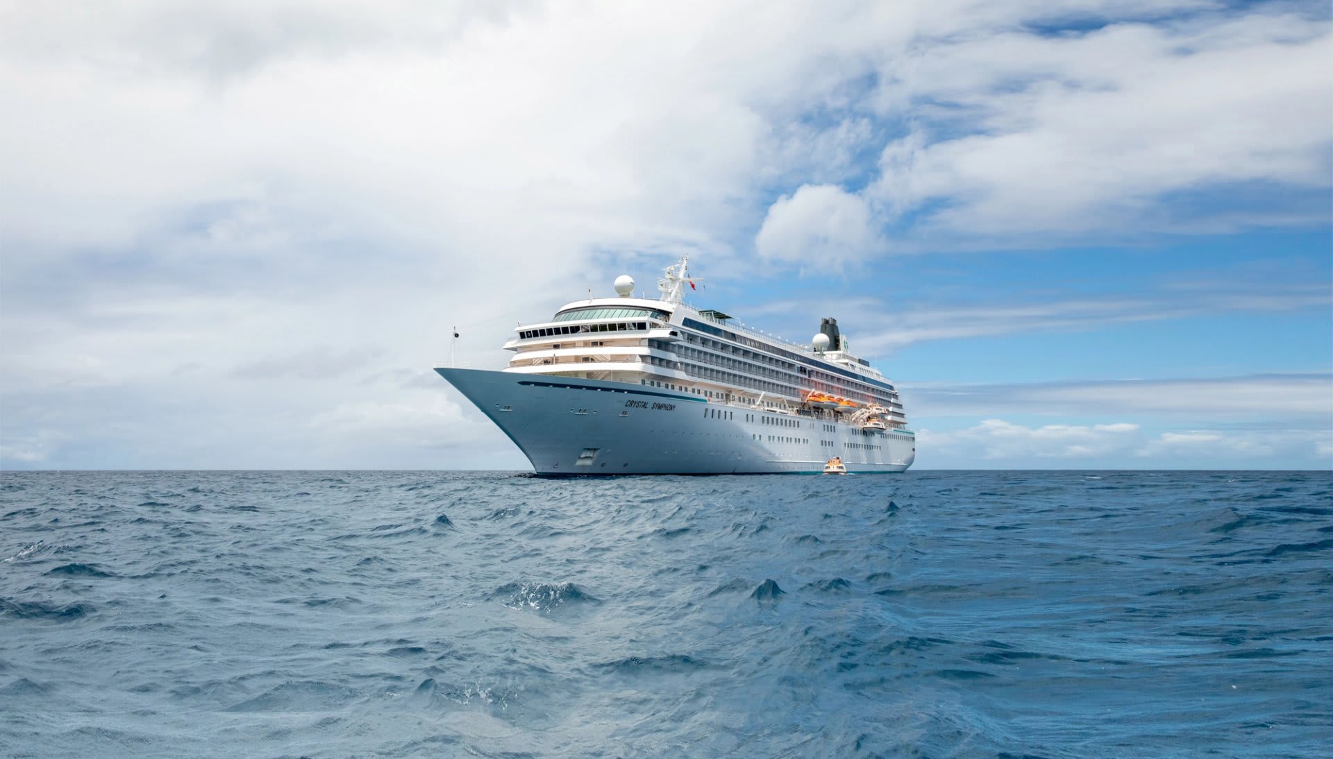 Forward Observation Deck on Crystal Symphony