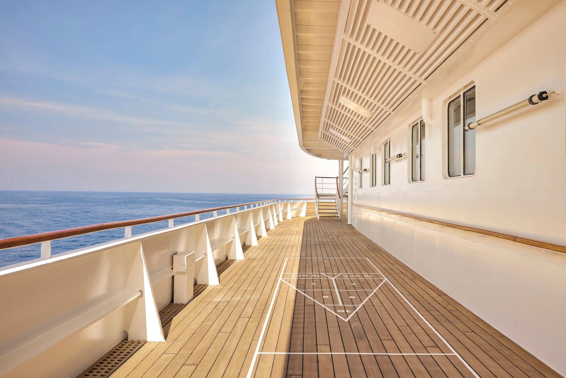 Promenade Deck on Crystal Symphony