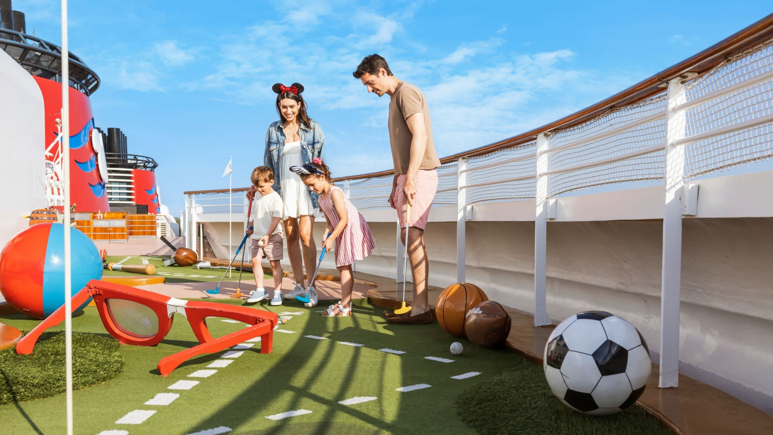 Goofy's Sports Deck on Disney Dream