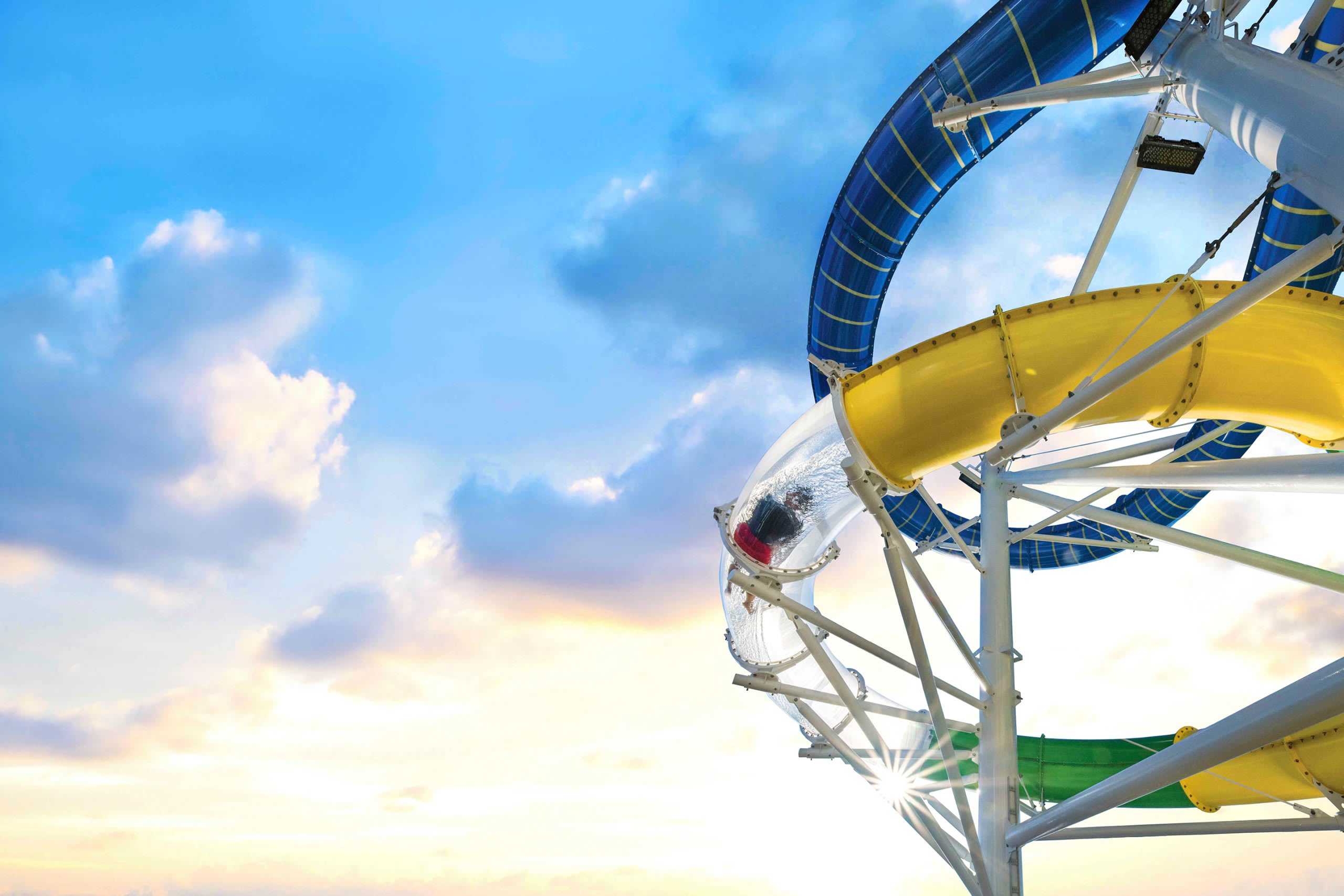 Explorer Of The Seas Perfect Storm Waterslide The Perfect Storm & FlowRider on Explorer of the Seas