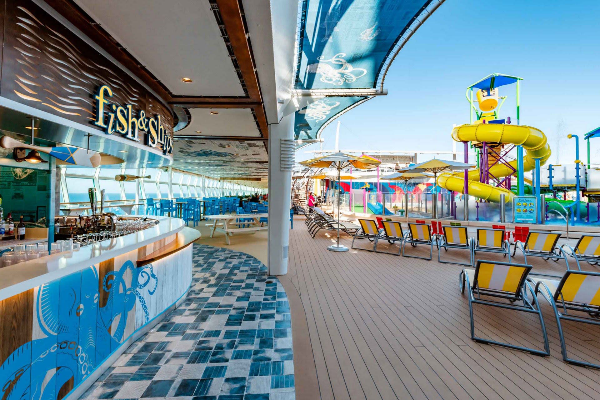 Independence Of The Seas Fish And Ships Pool Deck Pool Deck & Fish & Ships on Independence of the Seas