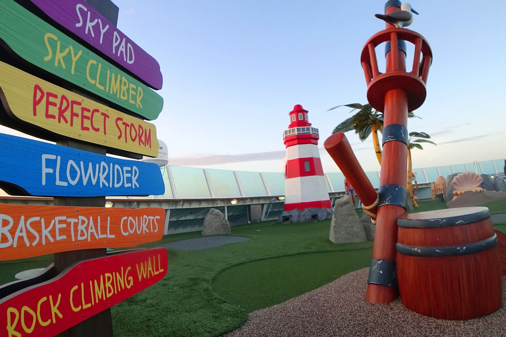 Sports Deck & Mini Golf on Mariner of the Seas