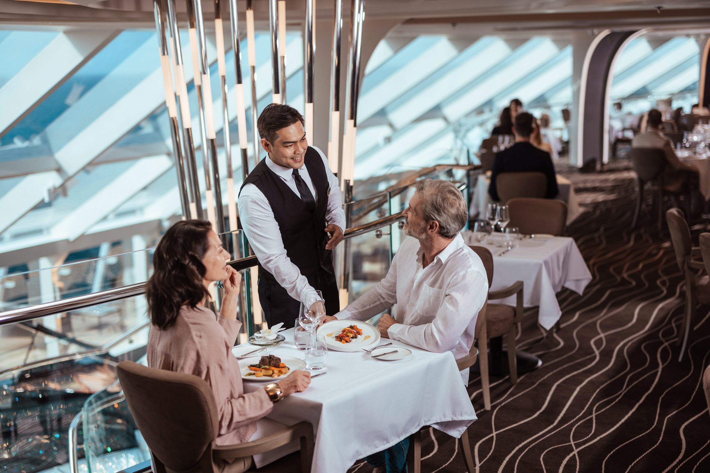Msc World America Yacht Club Restaurant MSC Yacht Club on MSC World America