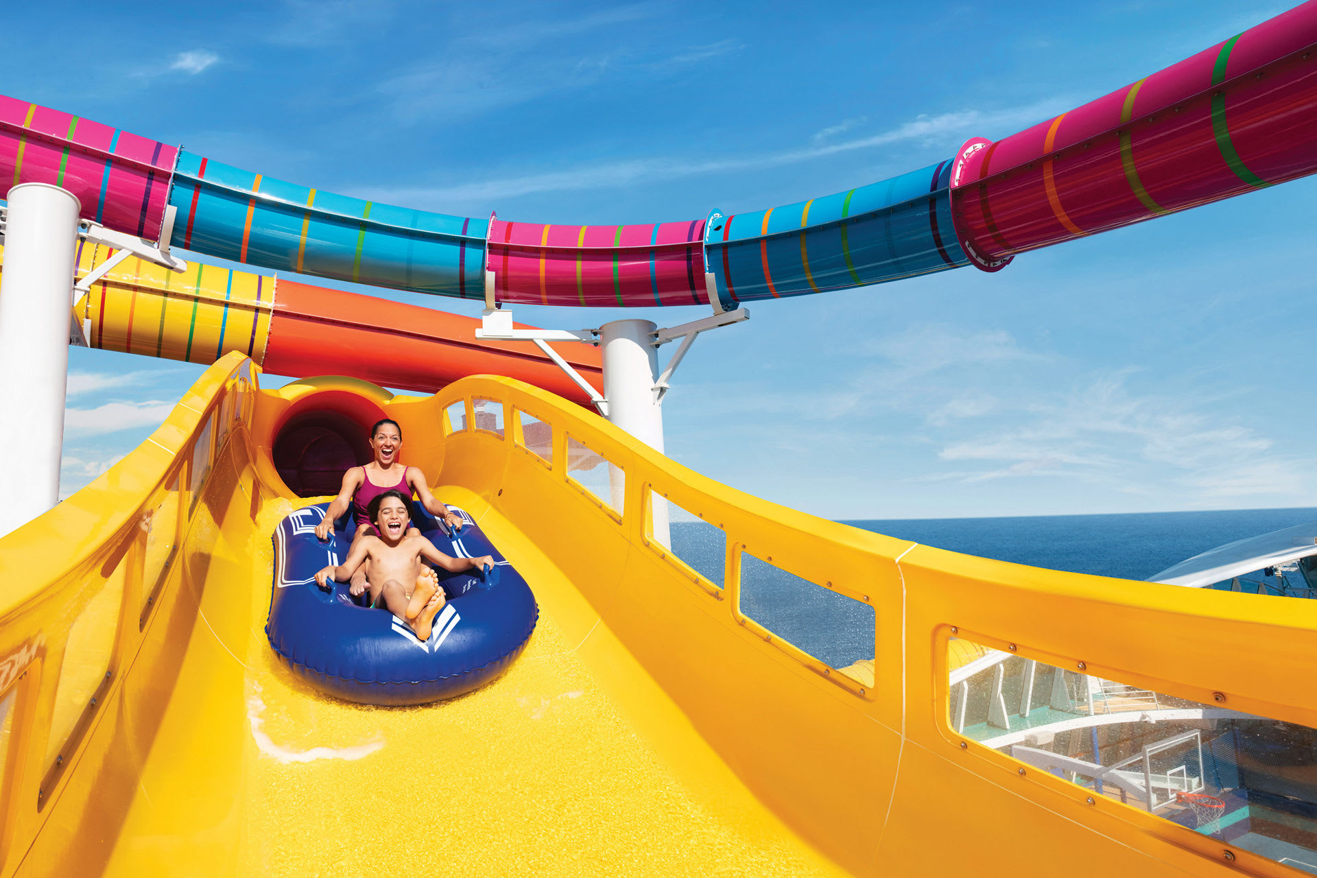 The Blaster, Riptide & FlowRider on Navigator of the Seas