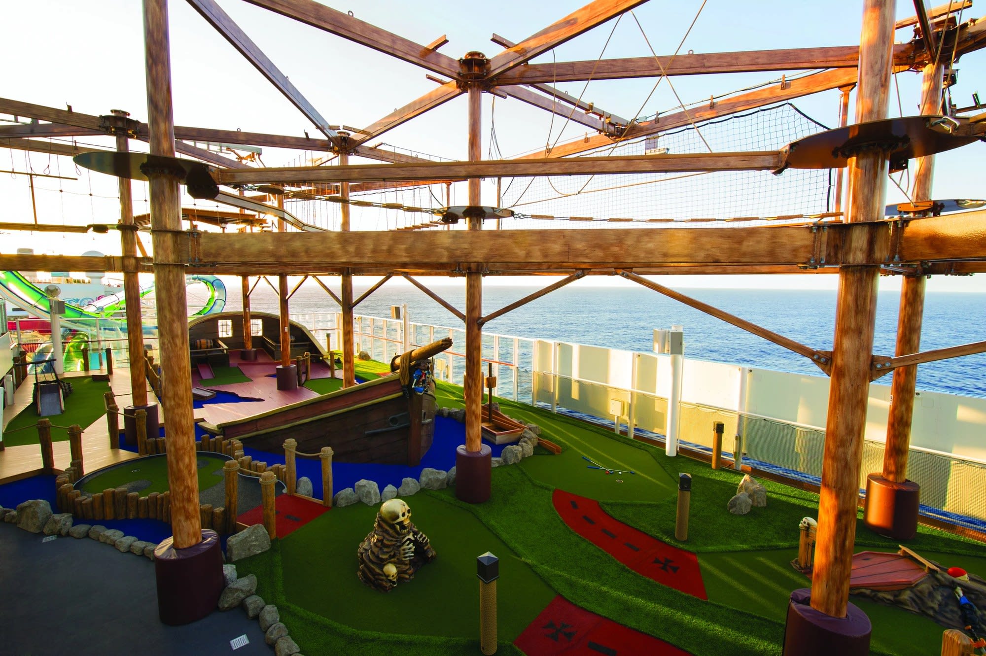 Ropes Course & Sports Complex on Norwegian Getaway