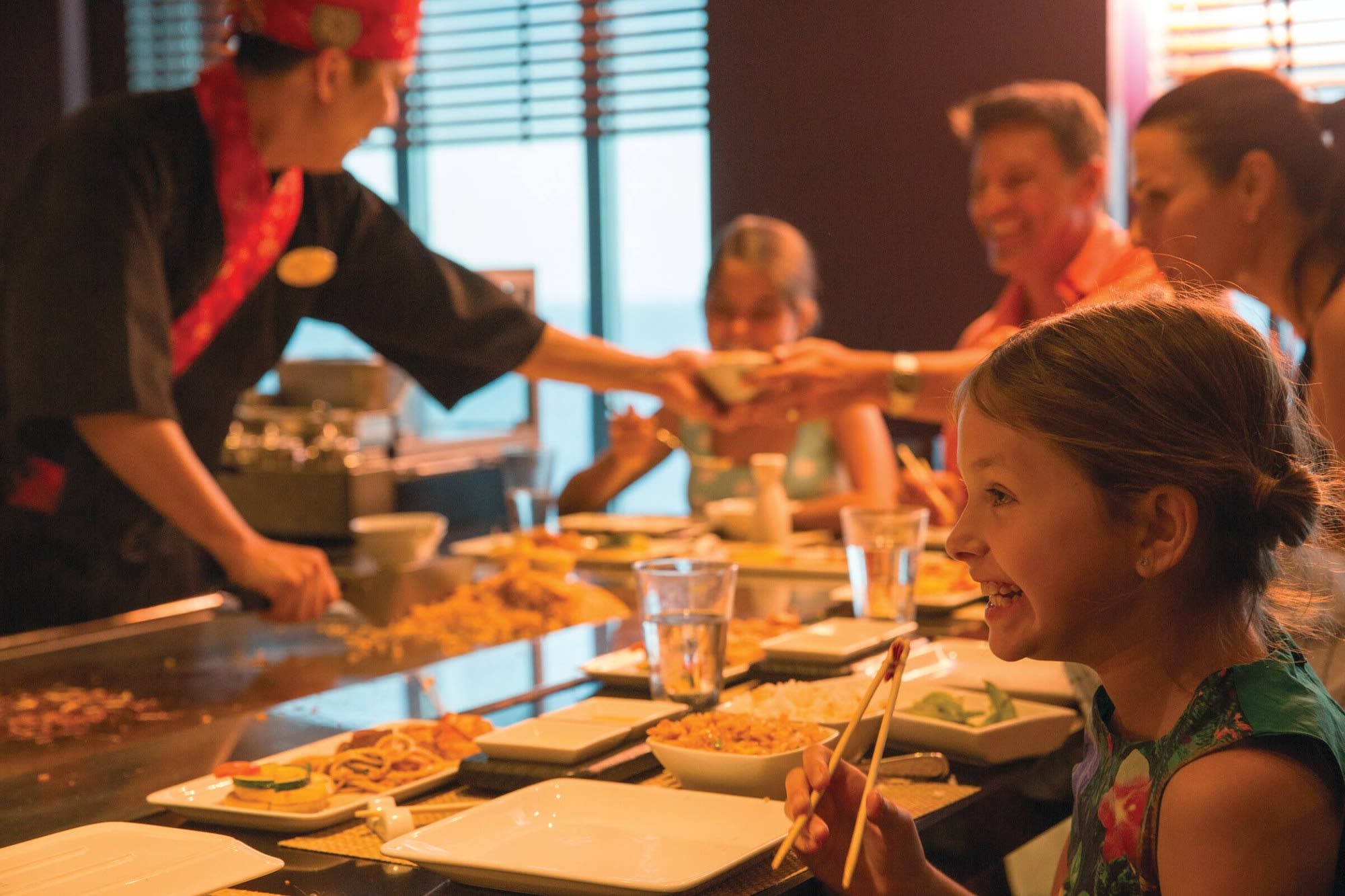 Teppanyaki & Specialty Dining on Norwegian Getaway