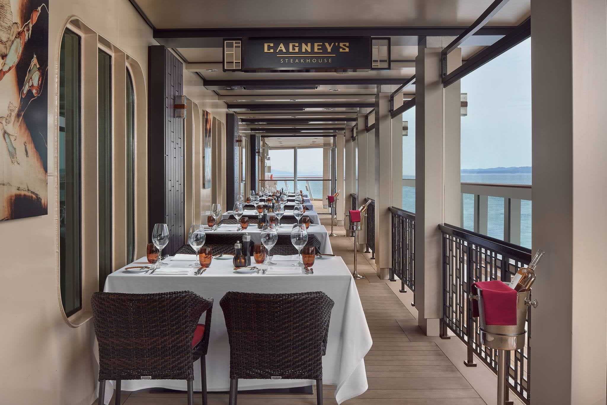 The Waterfront & Specialty Dining on Norwegian Joy