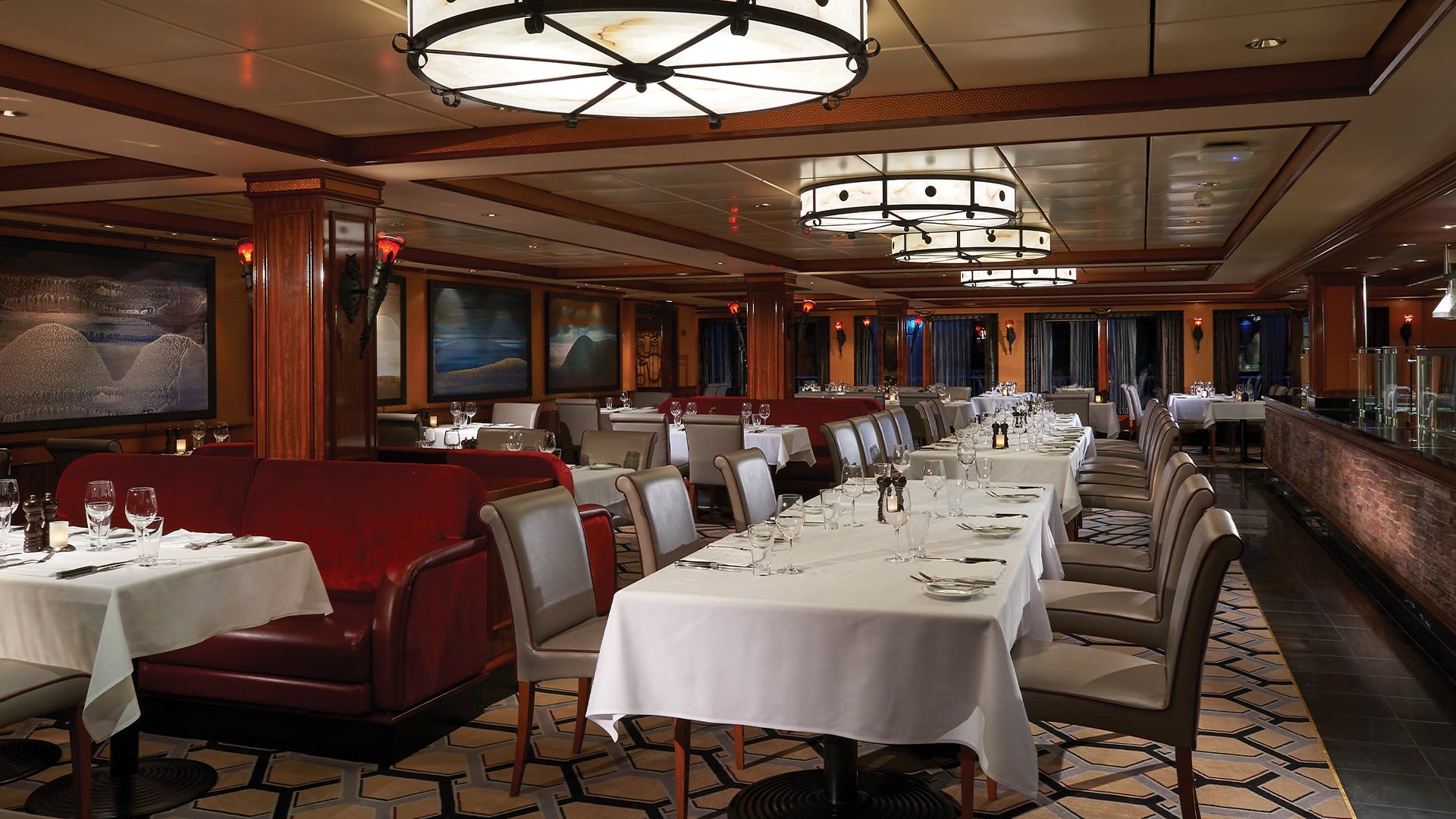 Cagney's & Moderno on Norwegian Pearl