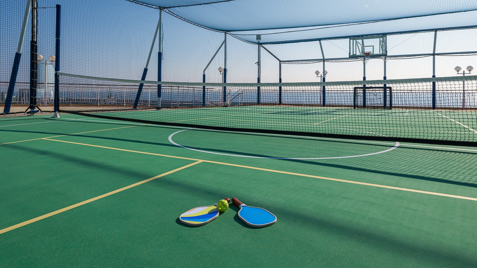 Sports Court & Climbing Wall on Norwegian Pearl