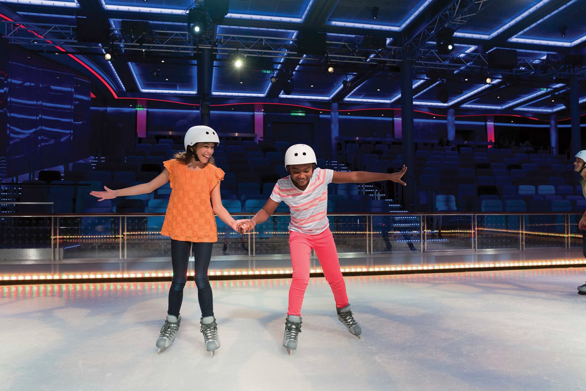 Oasis Class Studio B Ice Skating Studio B & the Royal Theater on Independence of the Seas