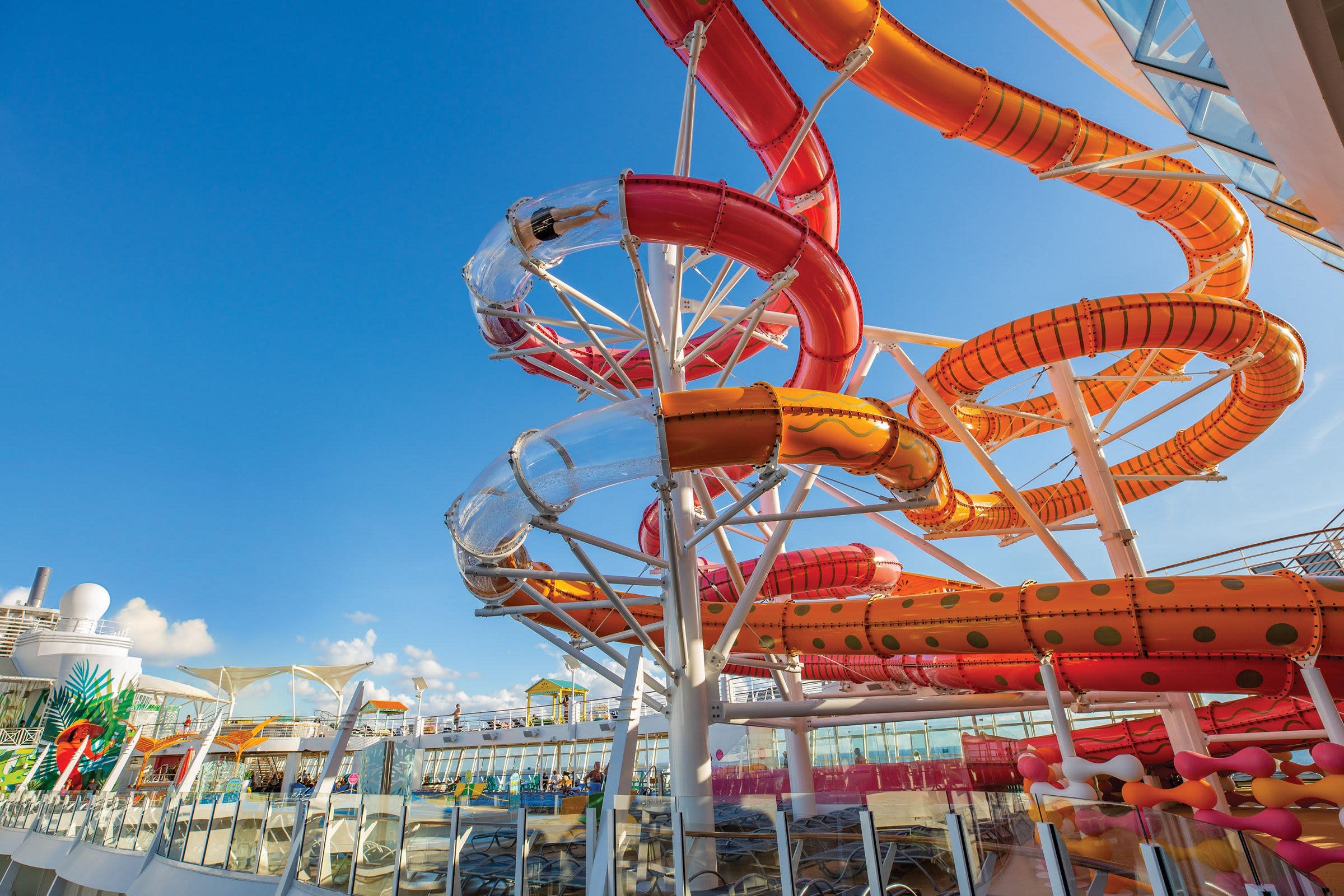 Pool Deck & The Perfect Storm on Oasis of the Seas