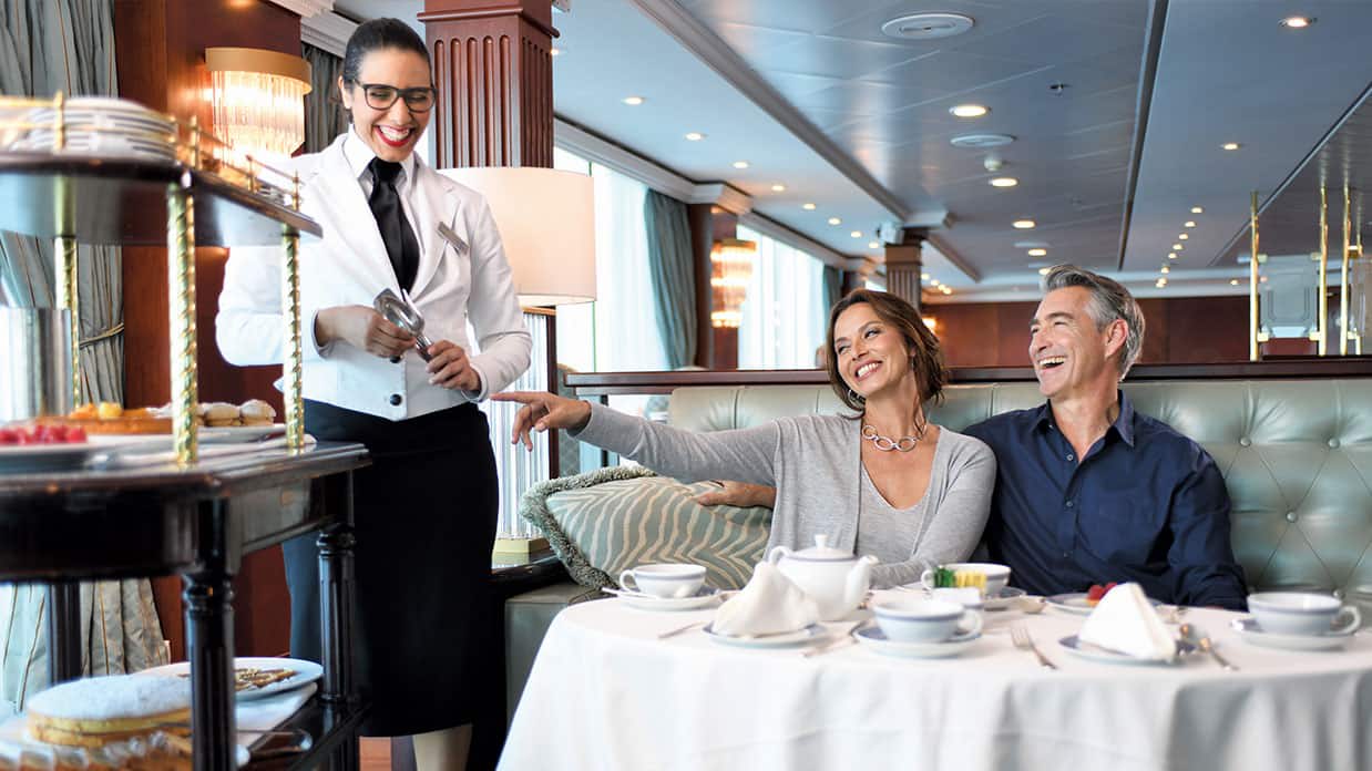 Oceania Afternoon Tea Service Horizons on Oceania Sirena