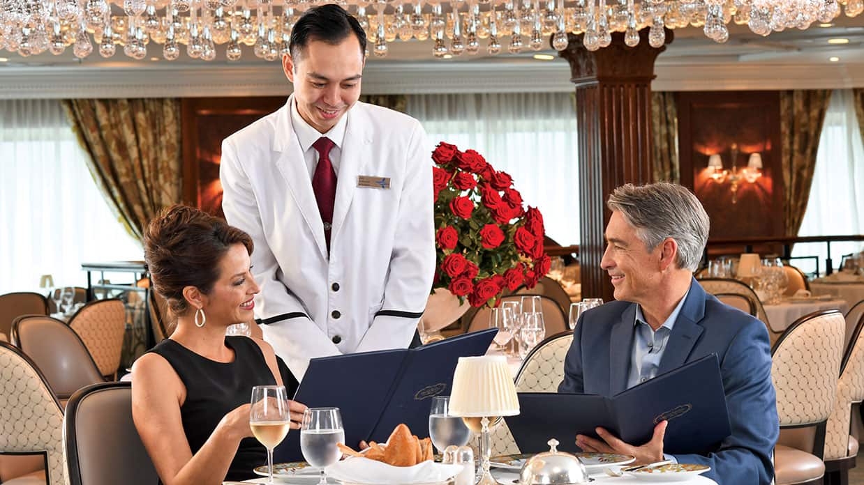 Oceania Grand Dining Room Service Grand Dining Room on Oceania Sirena