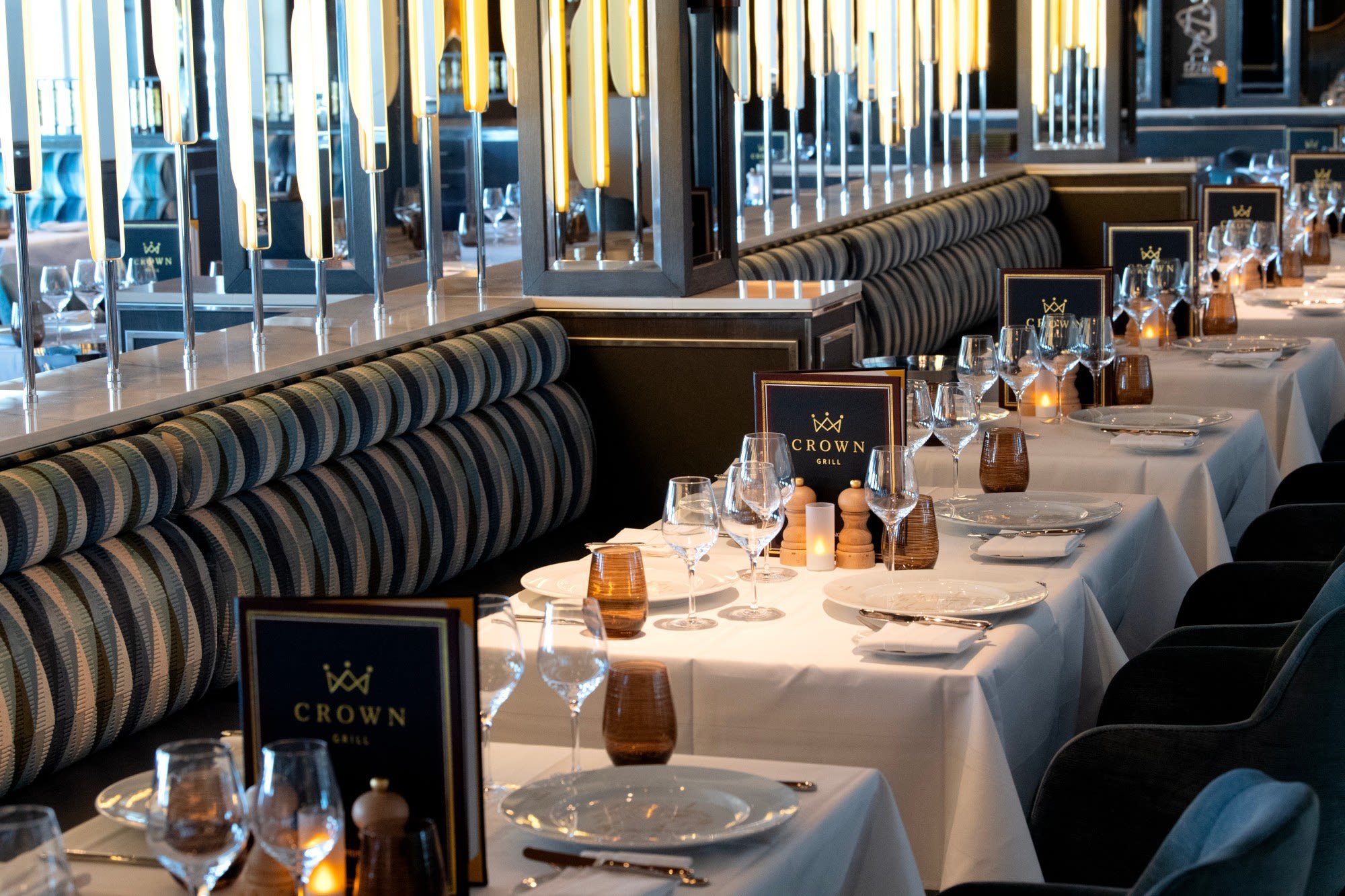 Princess Cruises Crown Grill Steakhouse Crown Grill on Ruby Princess