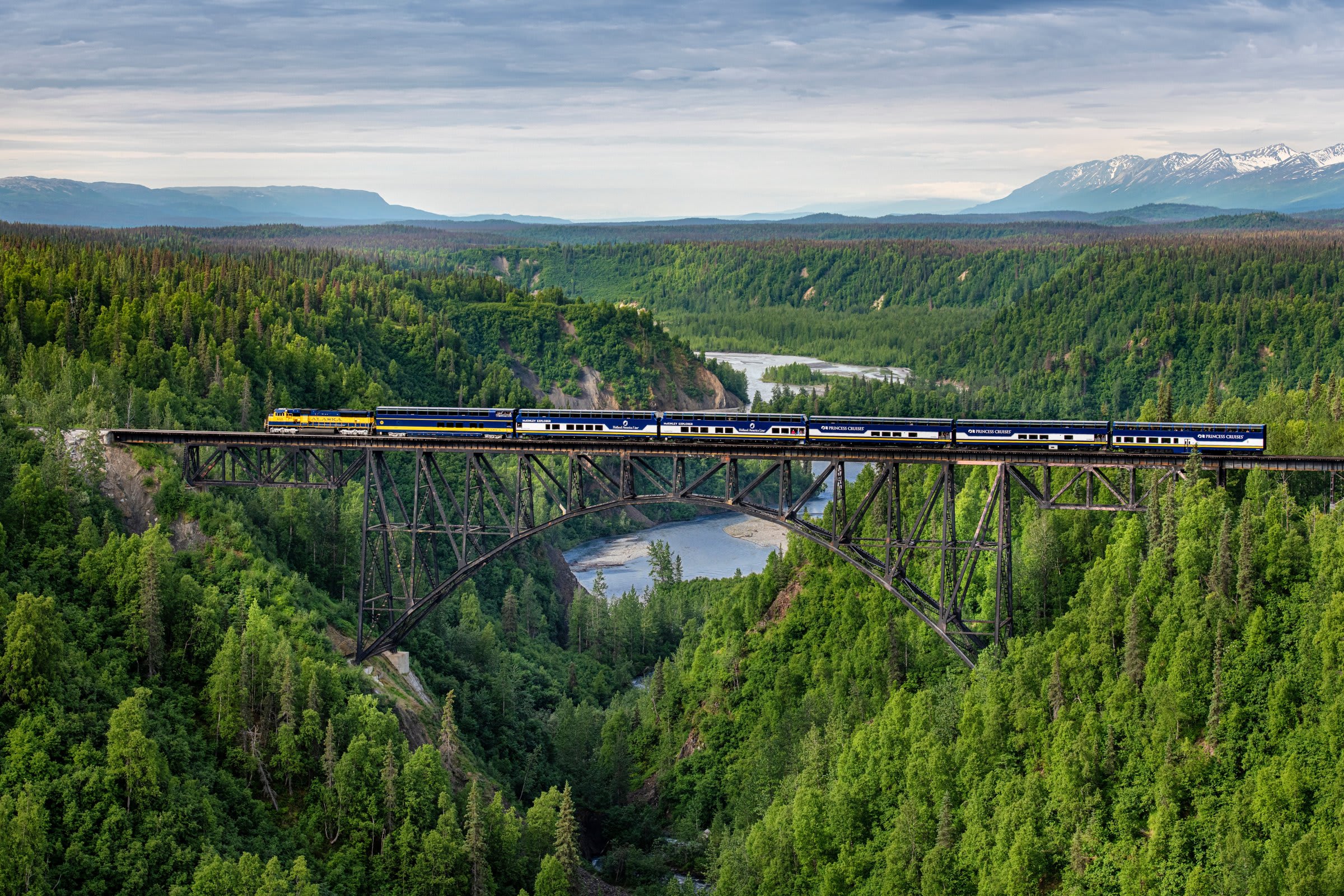 Princess Direct-to-the-Wilderness® Rail & Princess® Rail Service Alaska cruisetour guide