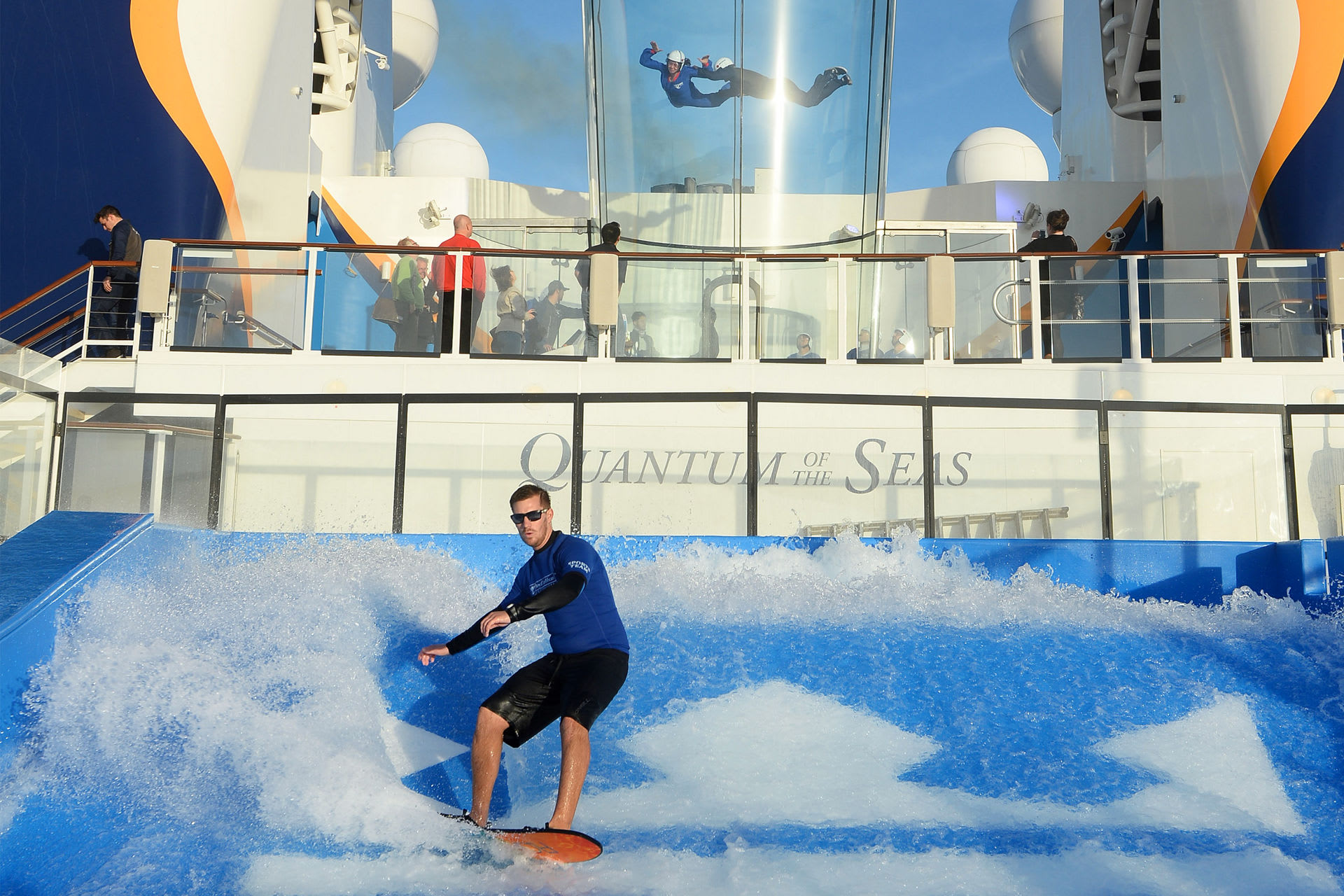 Quantum Of The Seas Flowrider Ripcord By Ifly RipCord by iFLY & FlowRider on Quantum of the Seas